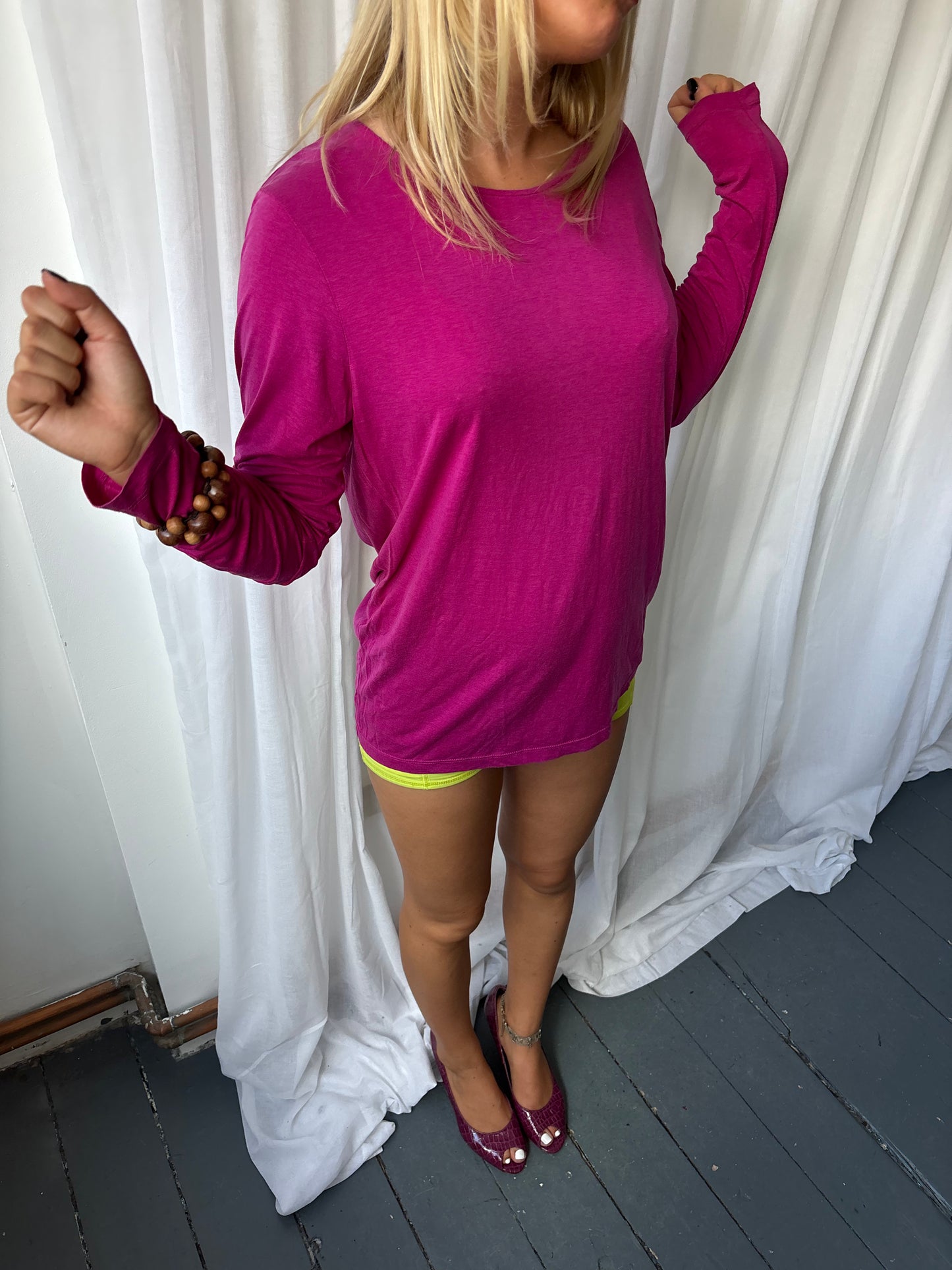 Princesse Tam Tam Fuchsia Top