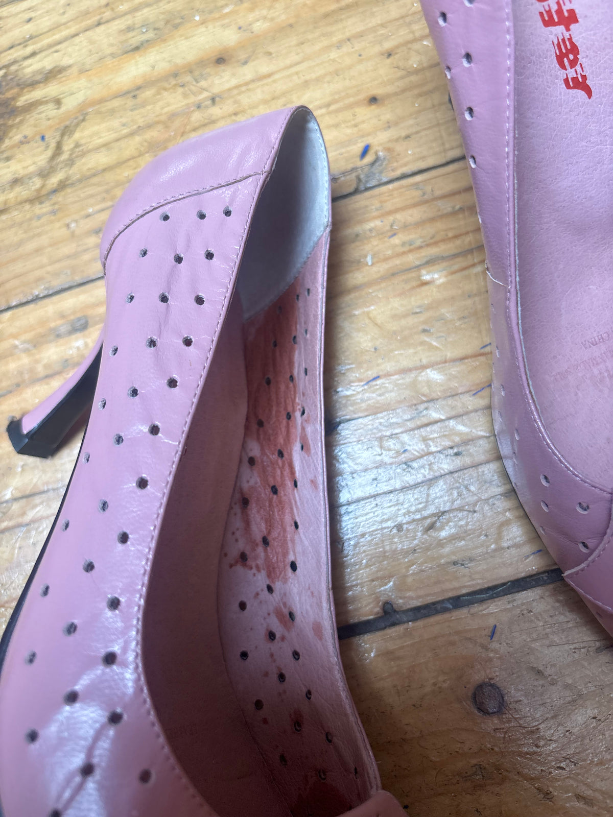 Scooter Dusty Pink Heels