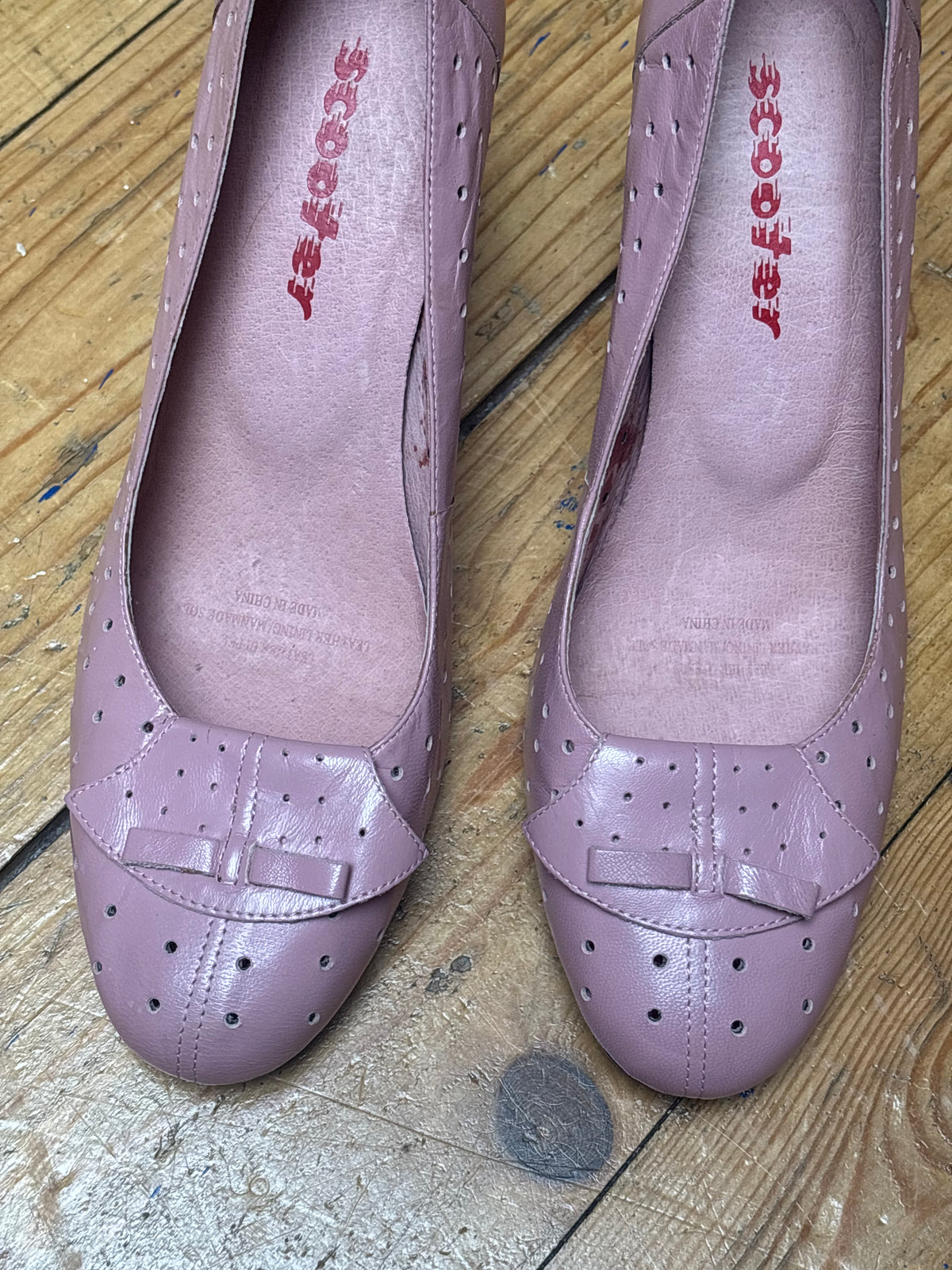 Scooter Dusty Pink Heels