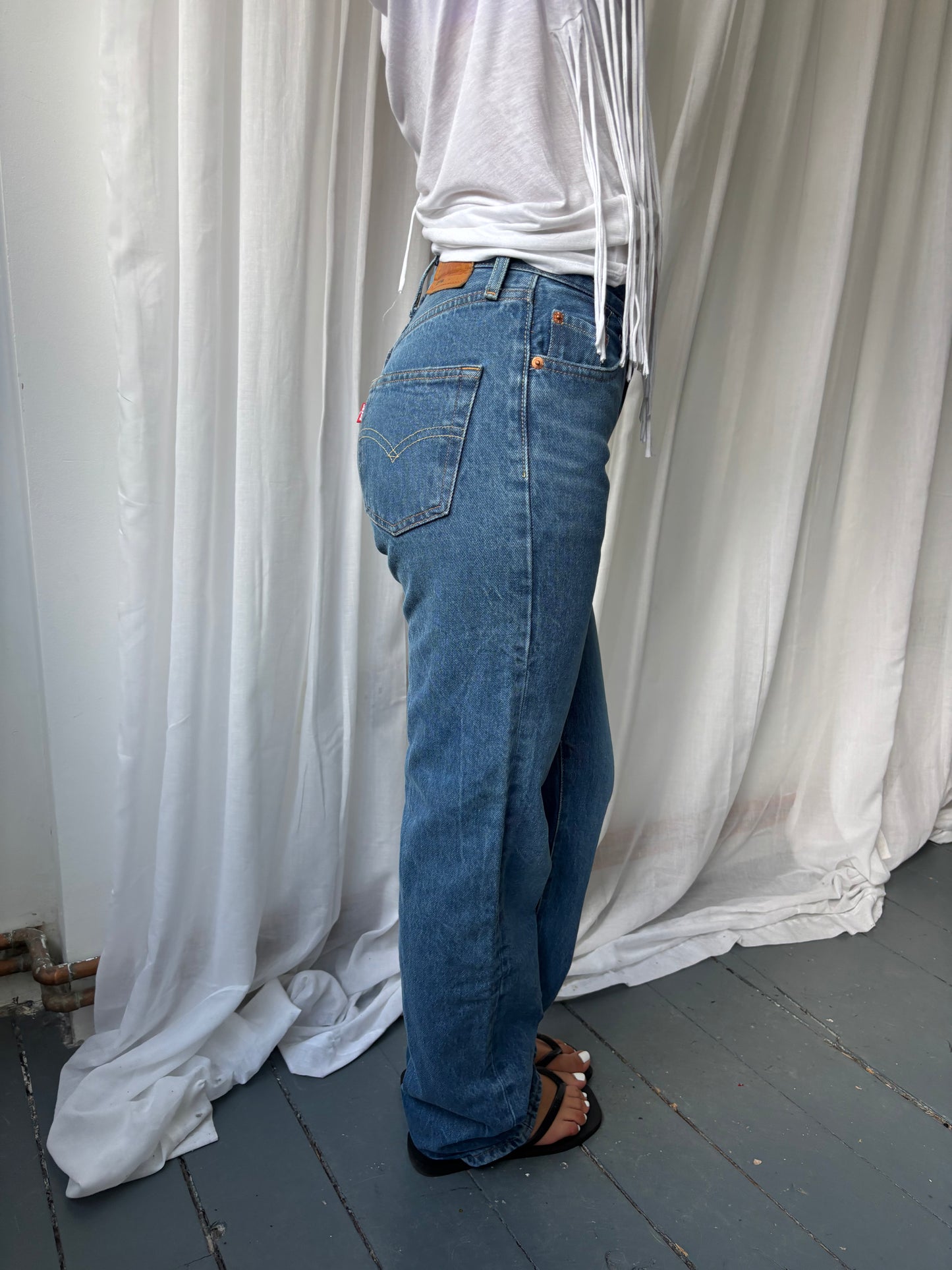 Levi's Blue Denim 501 Jeans