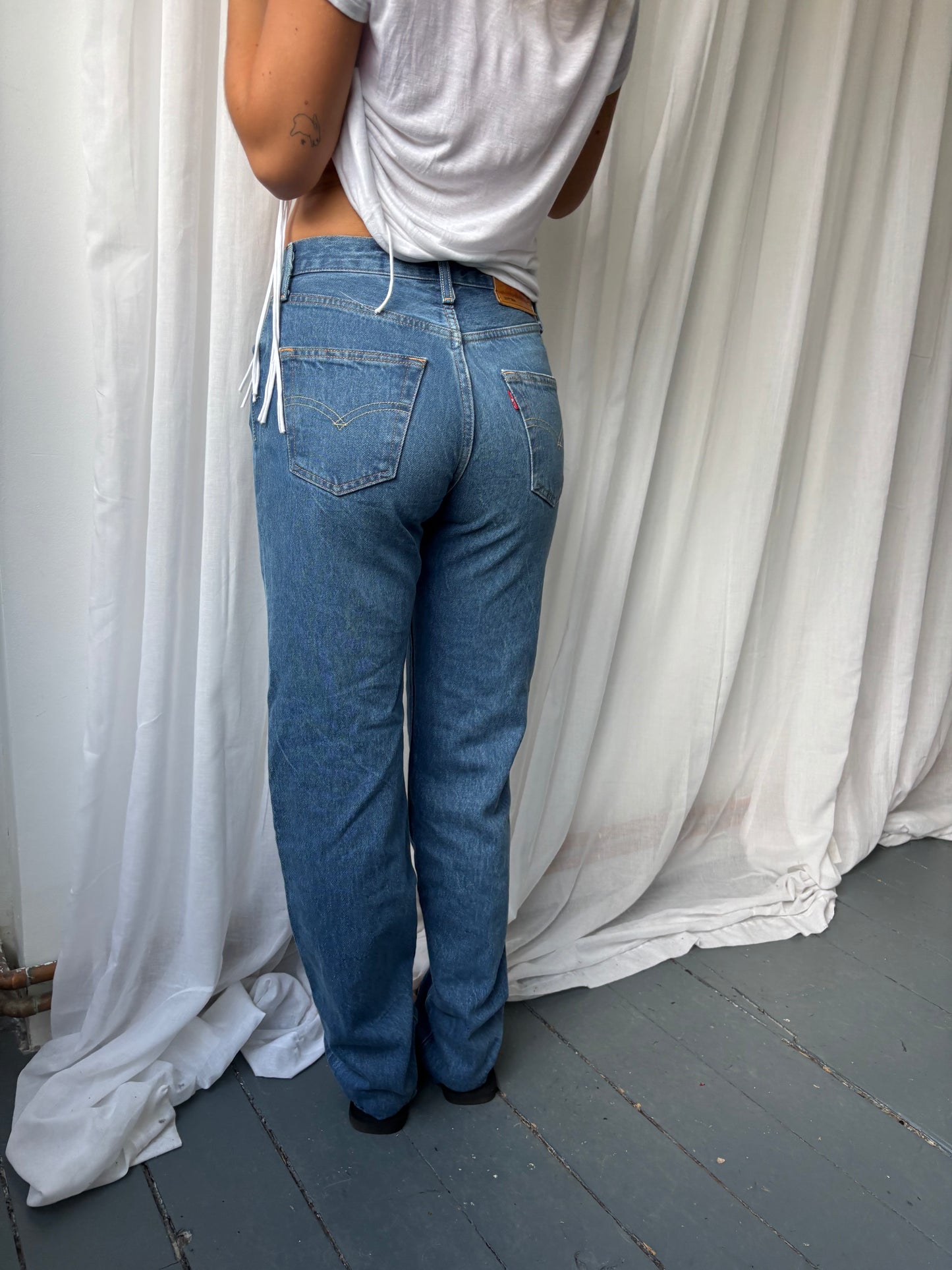 Levi's Blue Denim 501 Jeans
