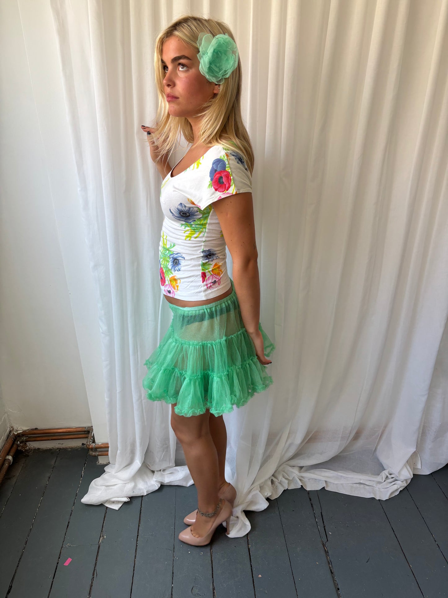 Vintage Green Tutu