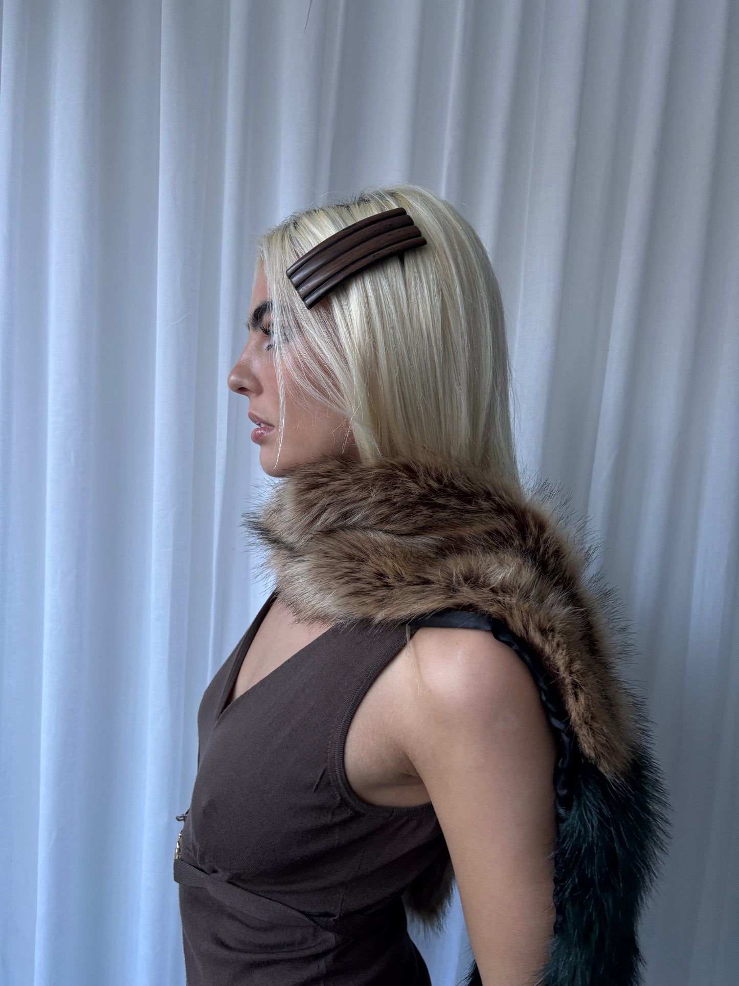 Gucci Brown Knit Top