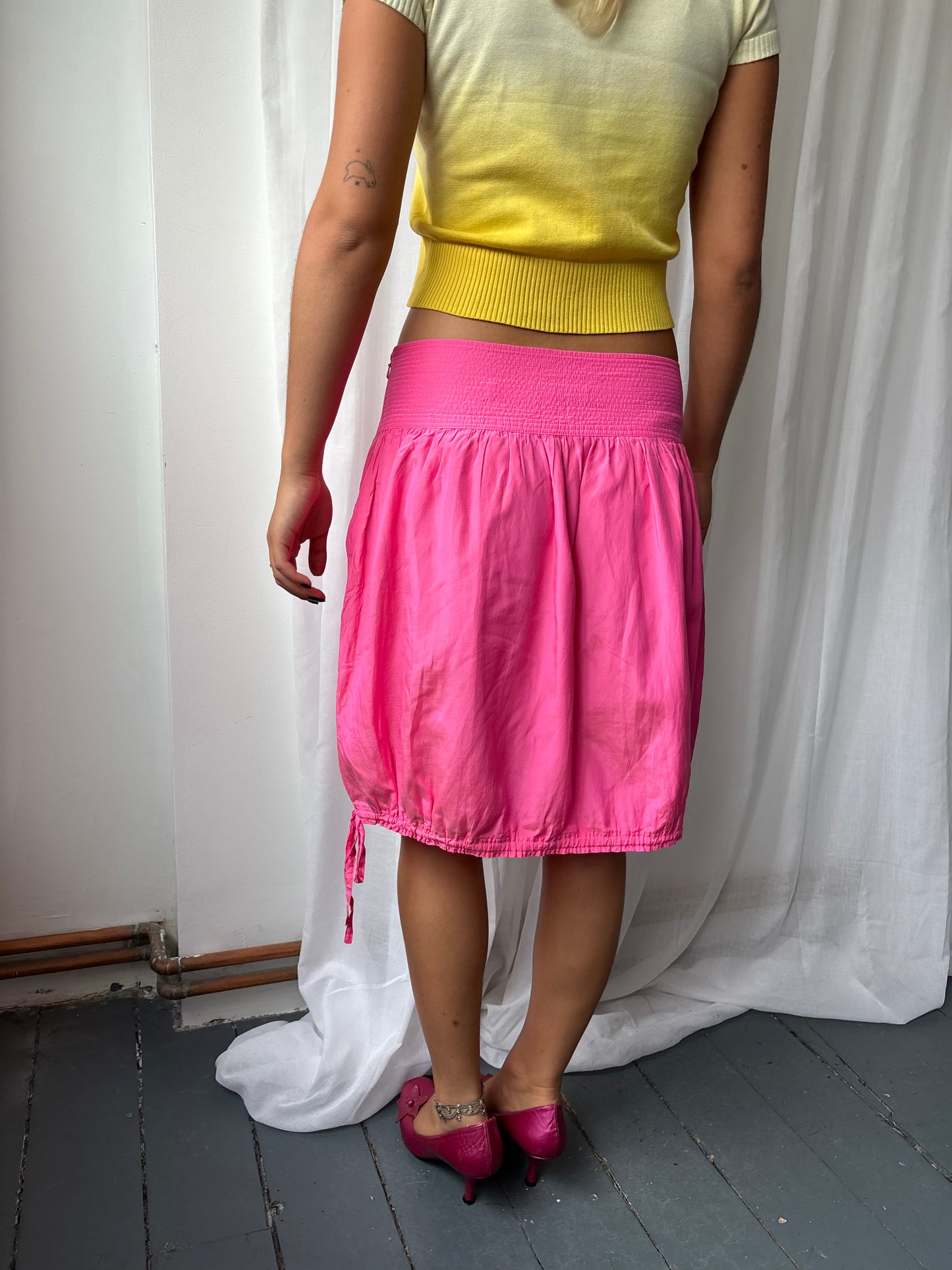 DKNY Pink Bubble Skirt