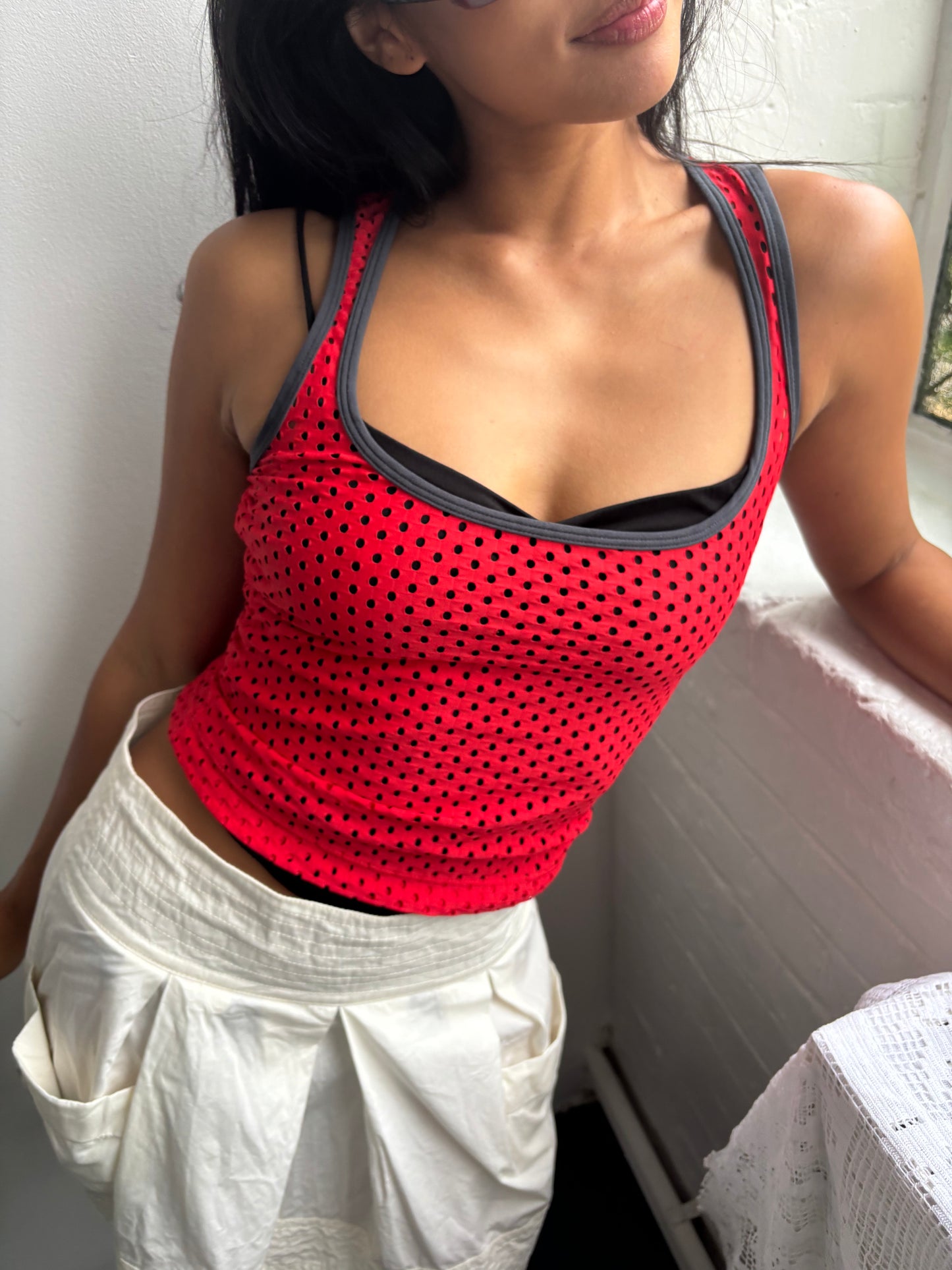 Vintage Nike Red Sport Top