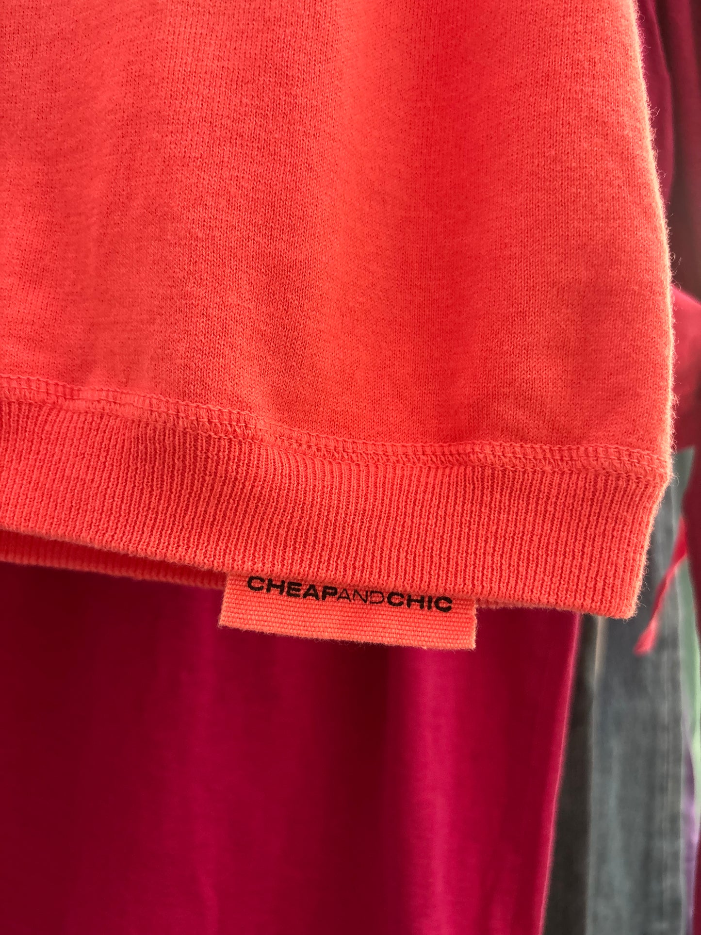 Moschino Coral Knit Top