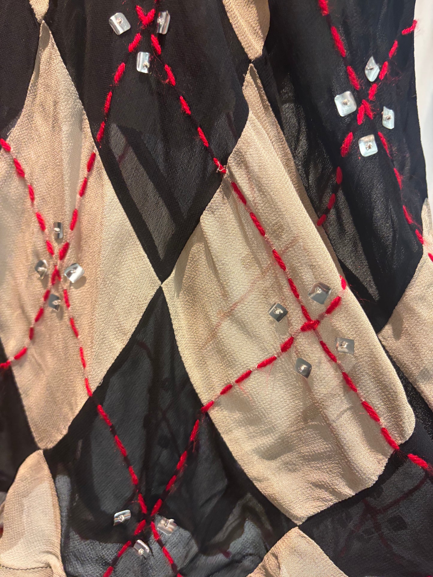 René Derhy Silk Skirt