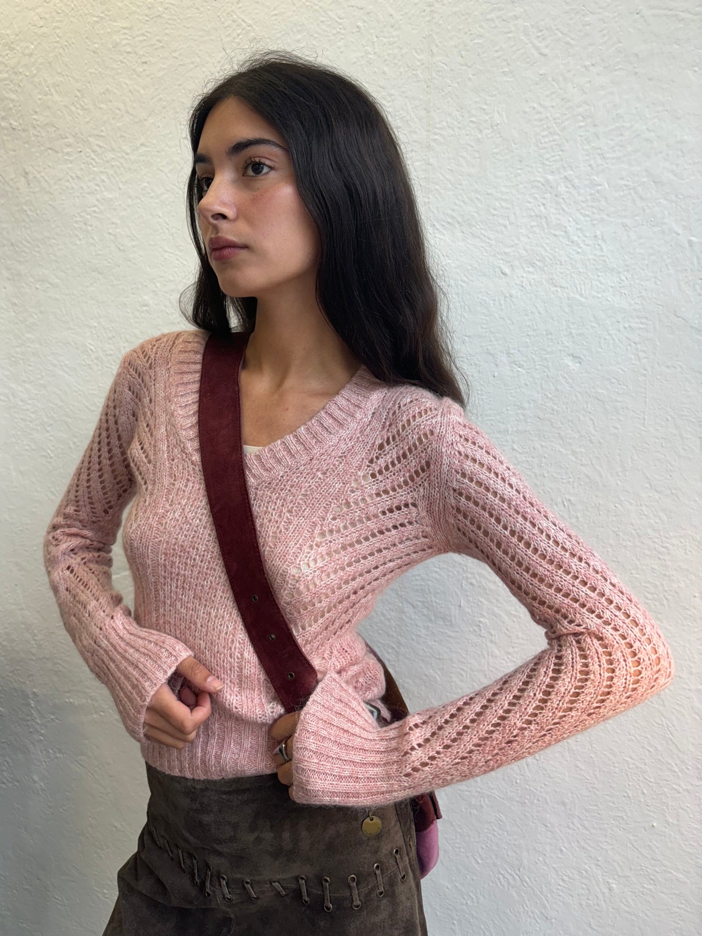 D&G Pink Knit Jumper