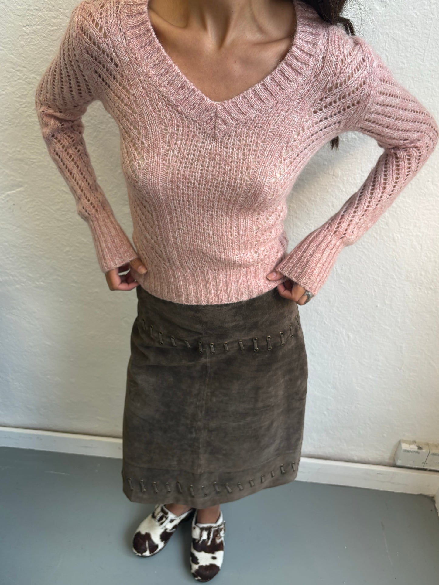 D&G Pink Knit Jumper