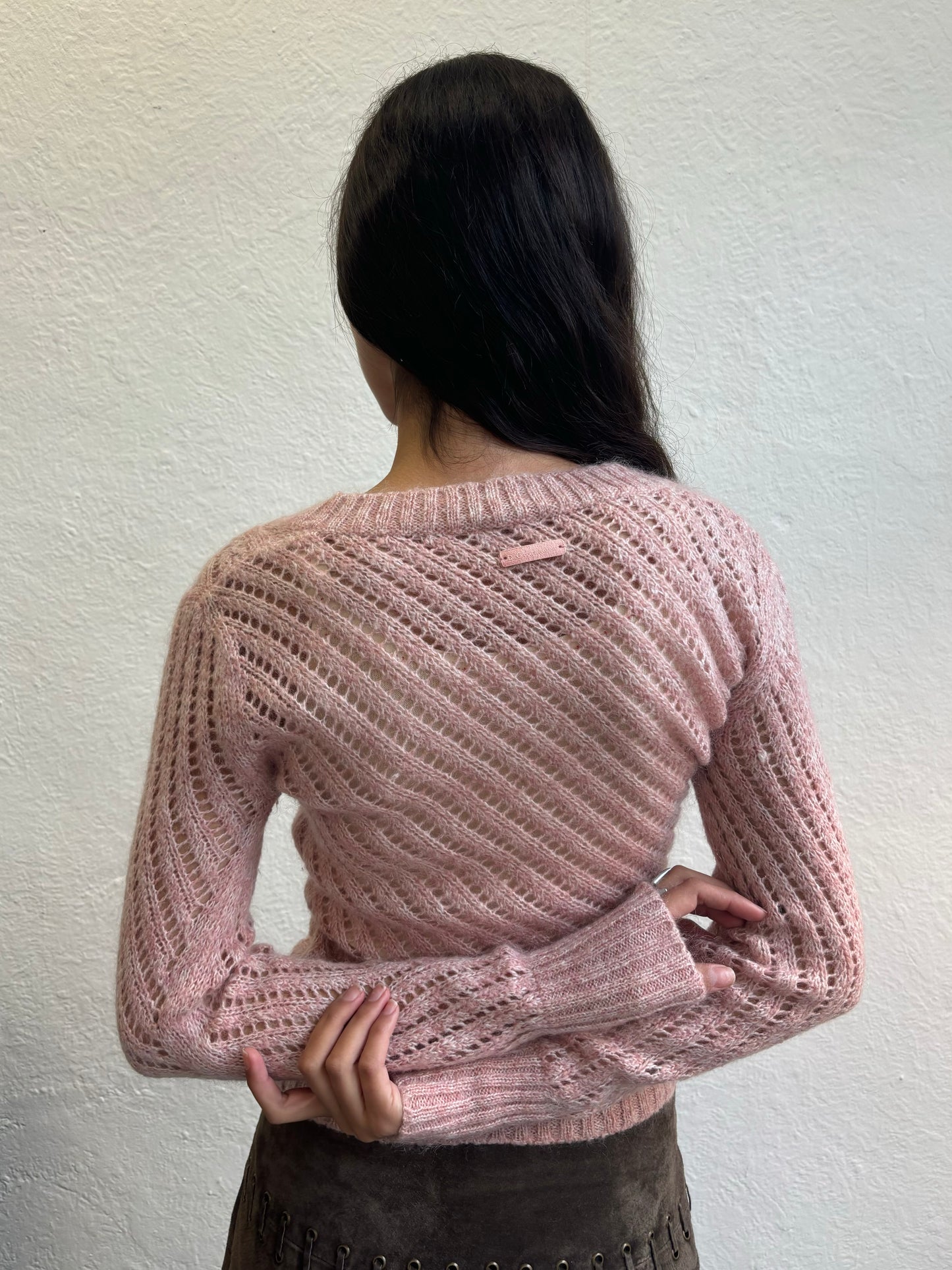 D&G Pink Knit Jumper