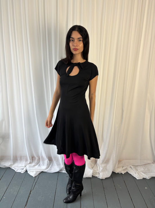 Moschino Black Midi Dress