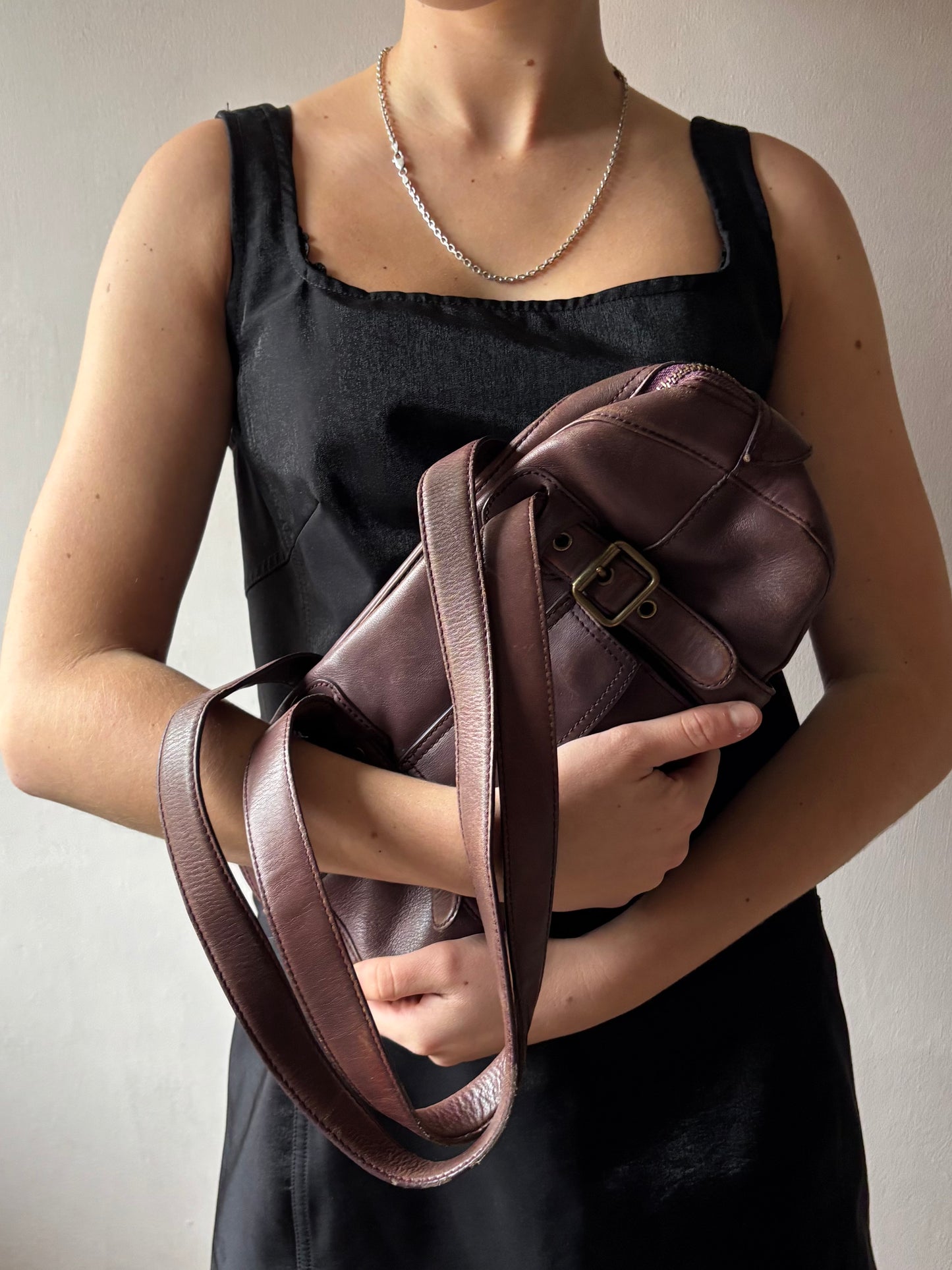 Marc Jacobs Plum Leather Bag