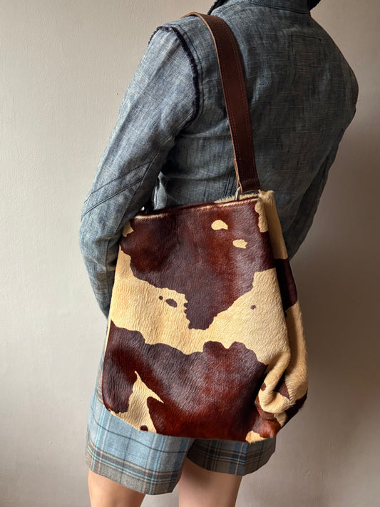 Cowhide Shoulder Bag