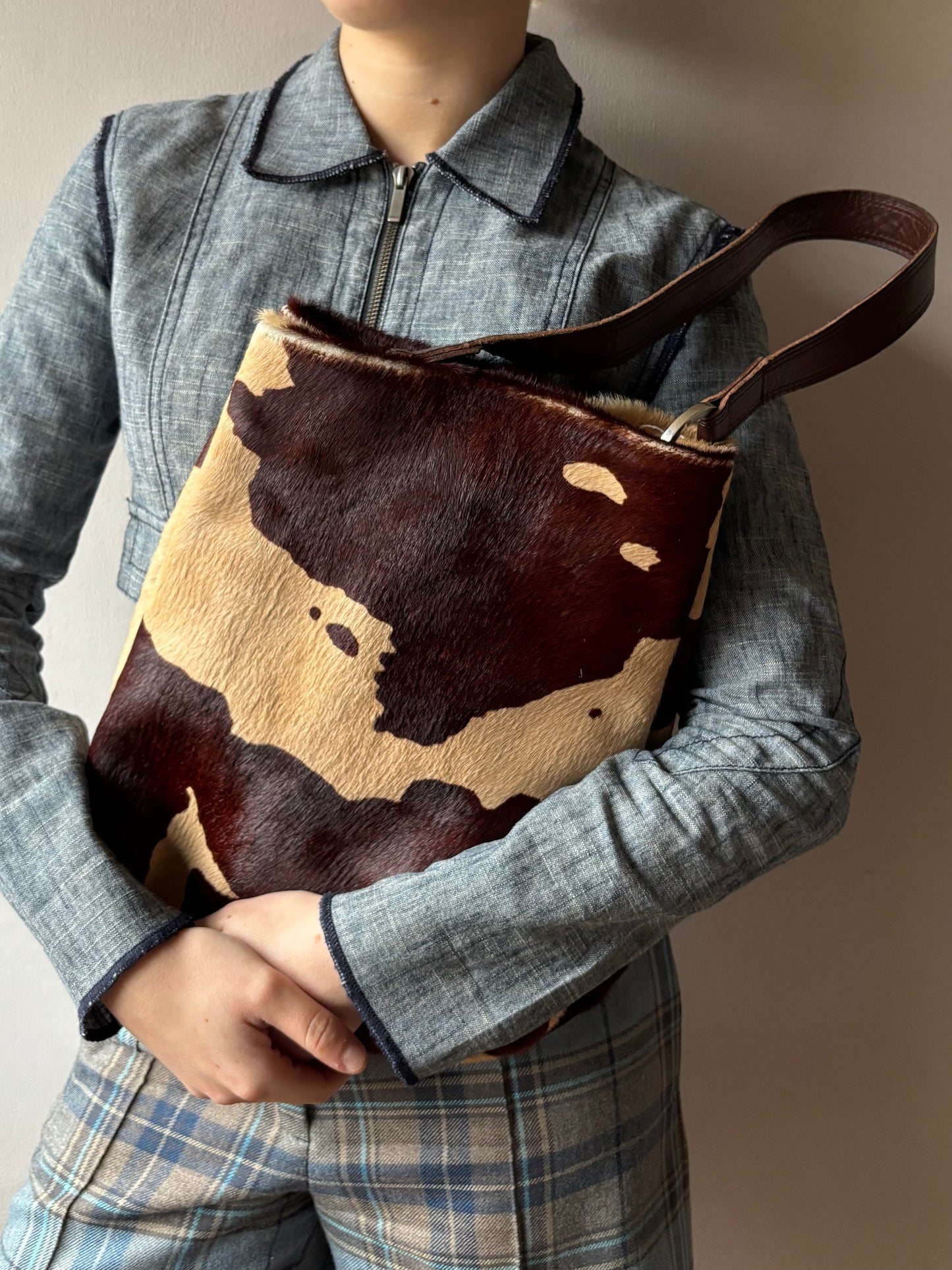 Cowhide Shoulder Bag