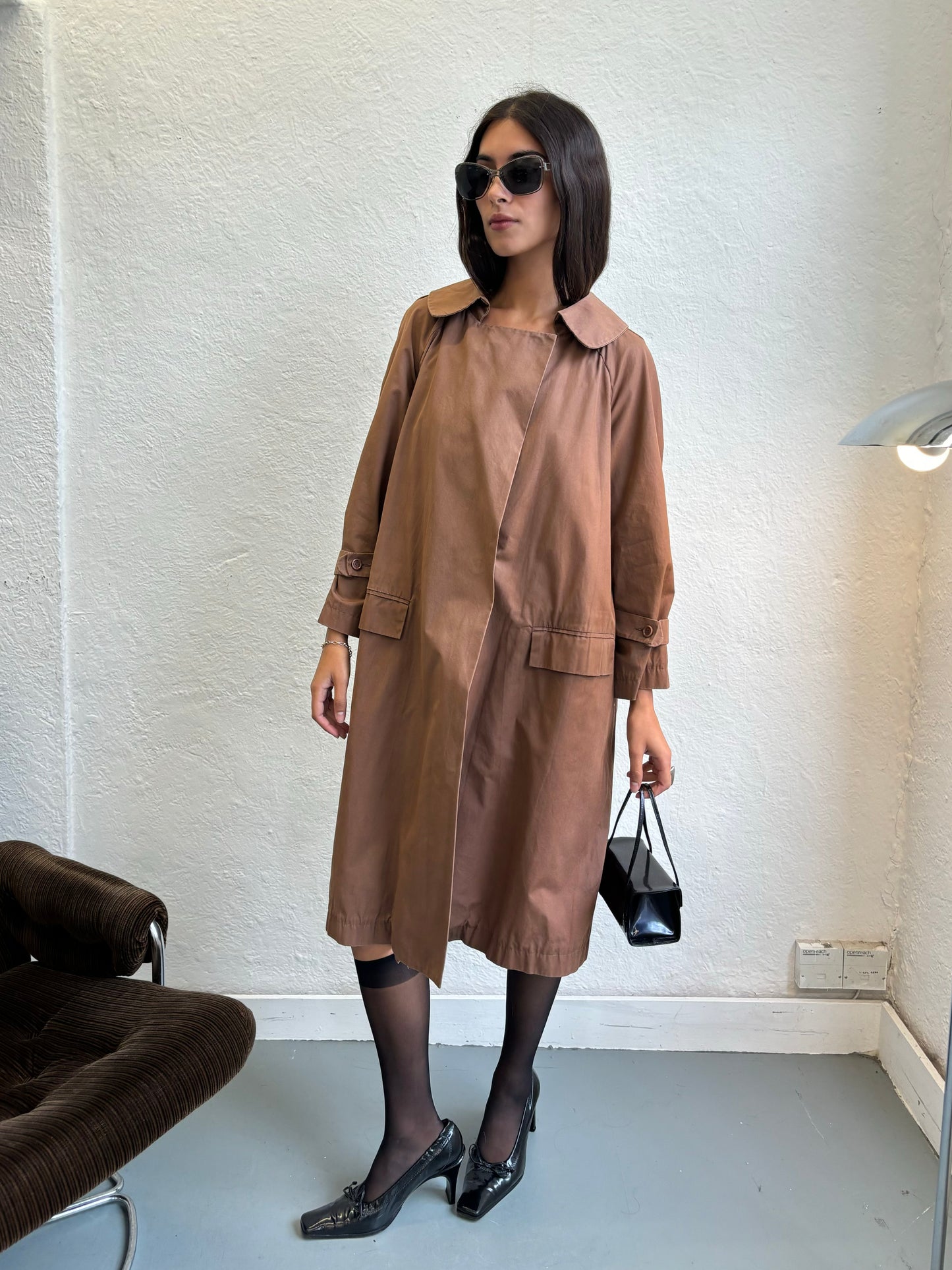 Marni Brown Collar Coat