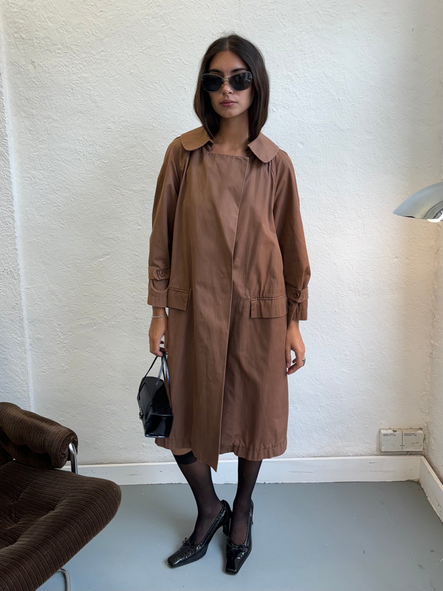 Marni Brown Collar Coat