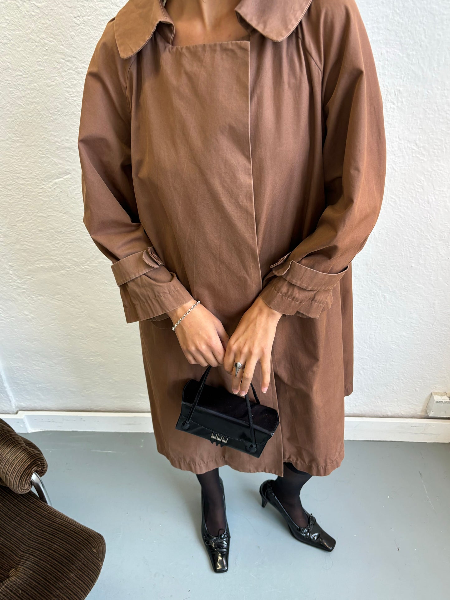 Marni Brown Collar Coat