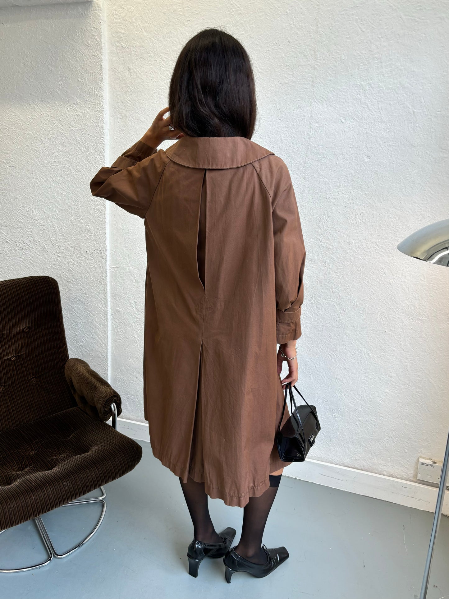 Marni Brown Collar Coat