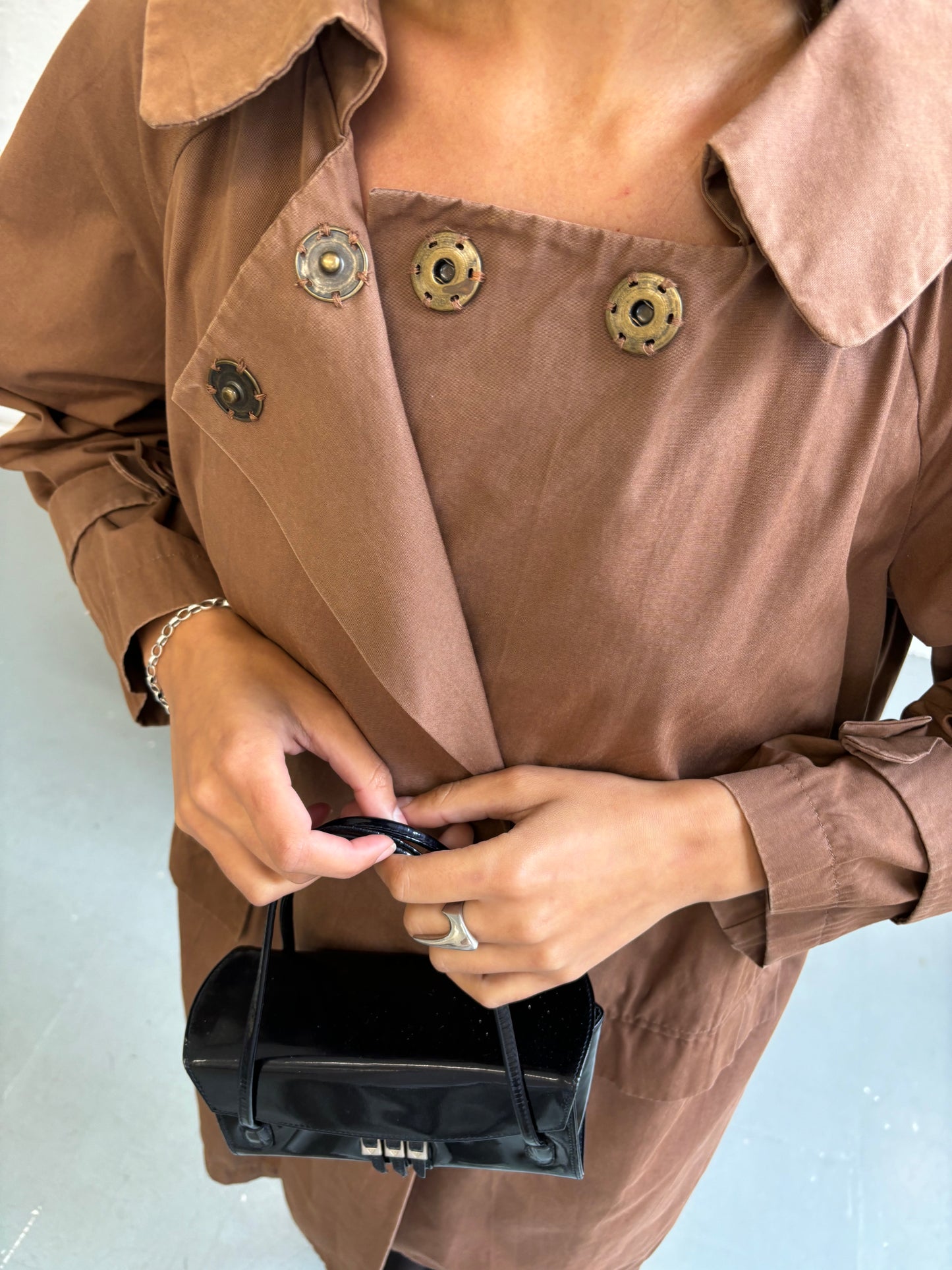 Marni Brown Collar Coat