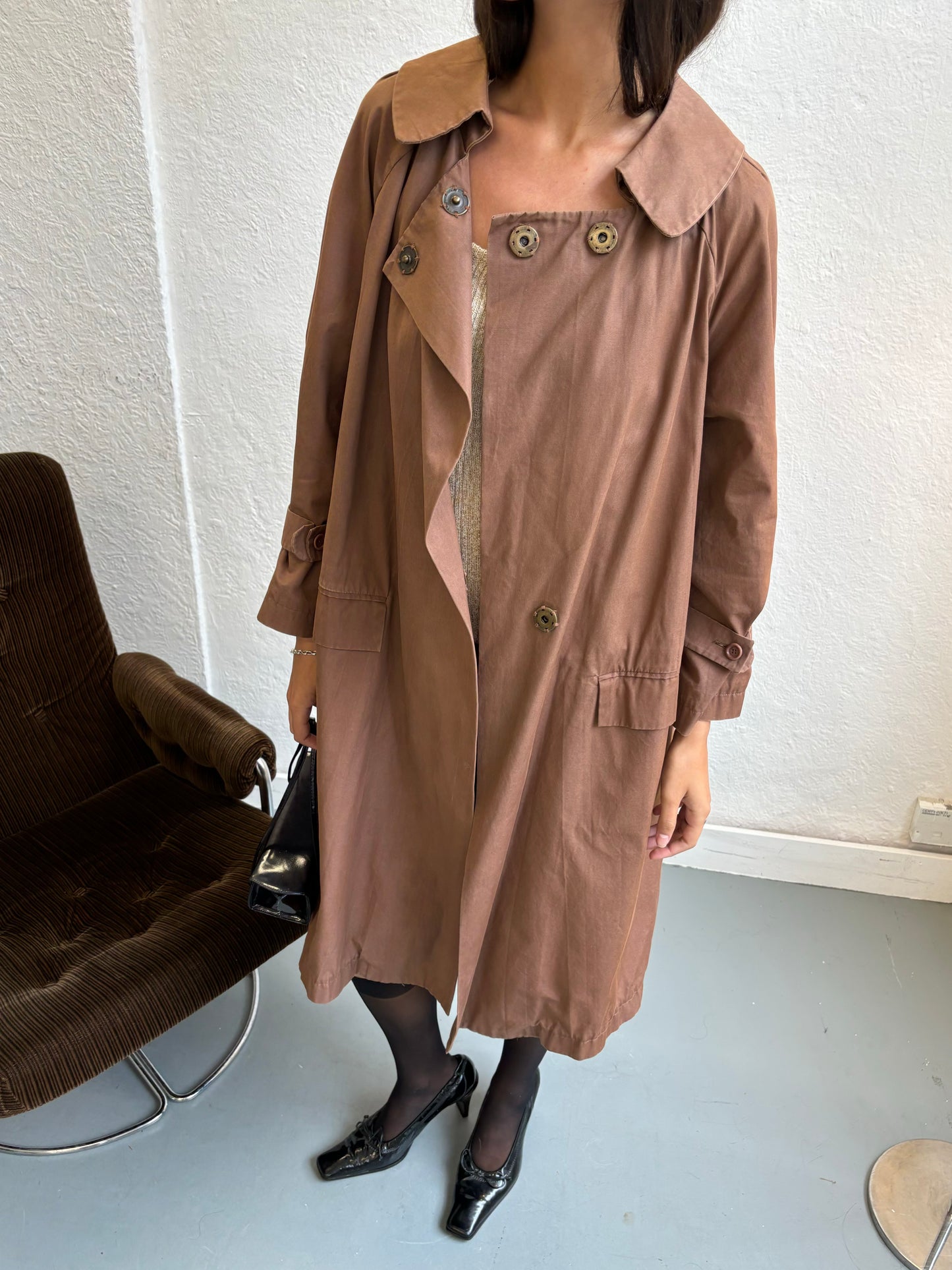 Marni Brown Collar Coat