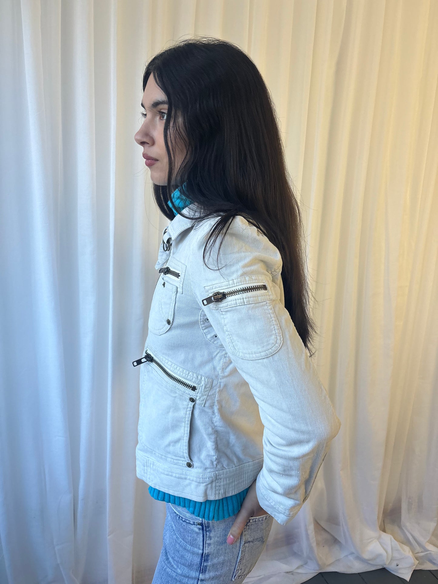Marc Jacobs Cream Cord Jacket