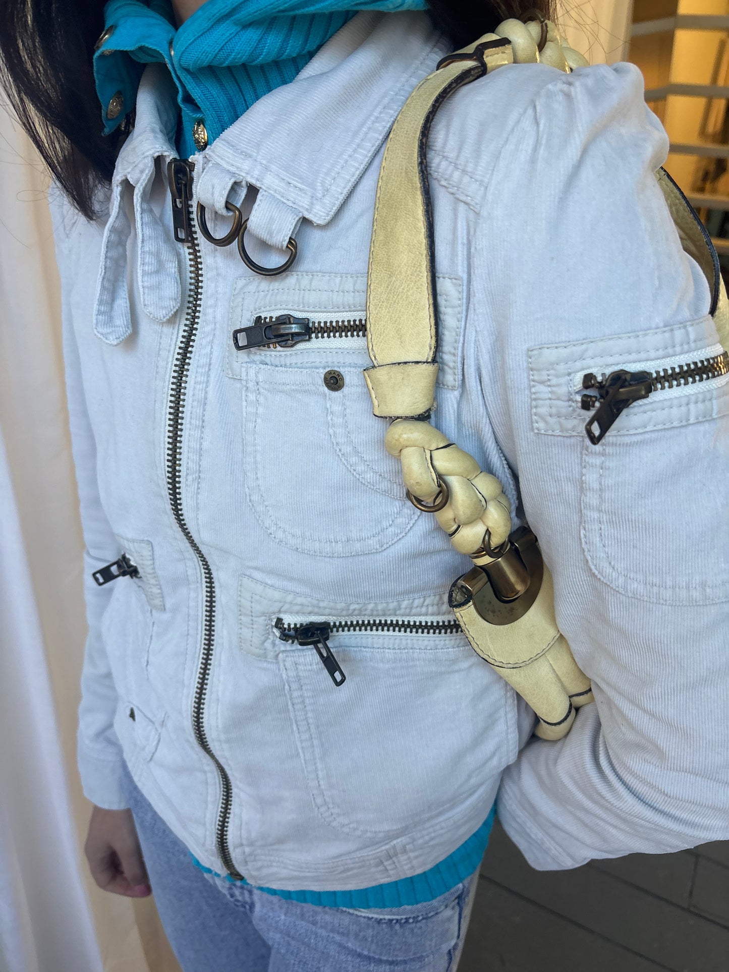 Marc Jacobs Cream Cord Jacket