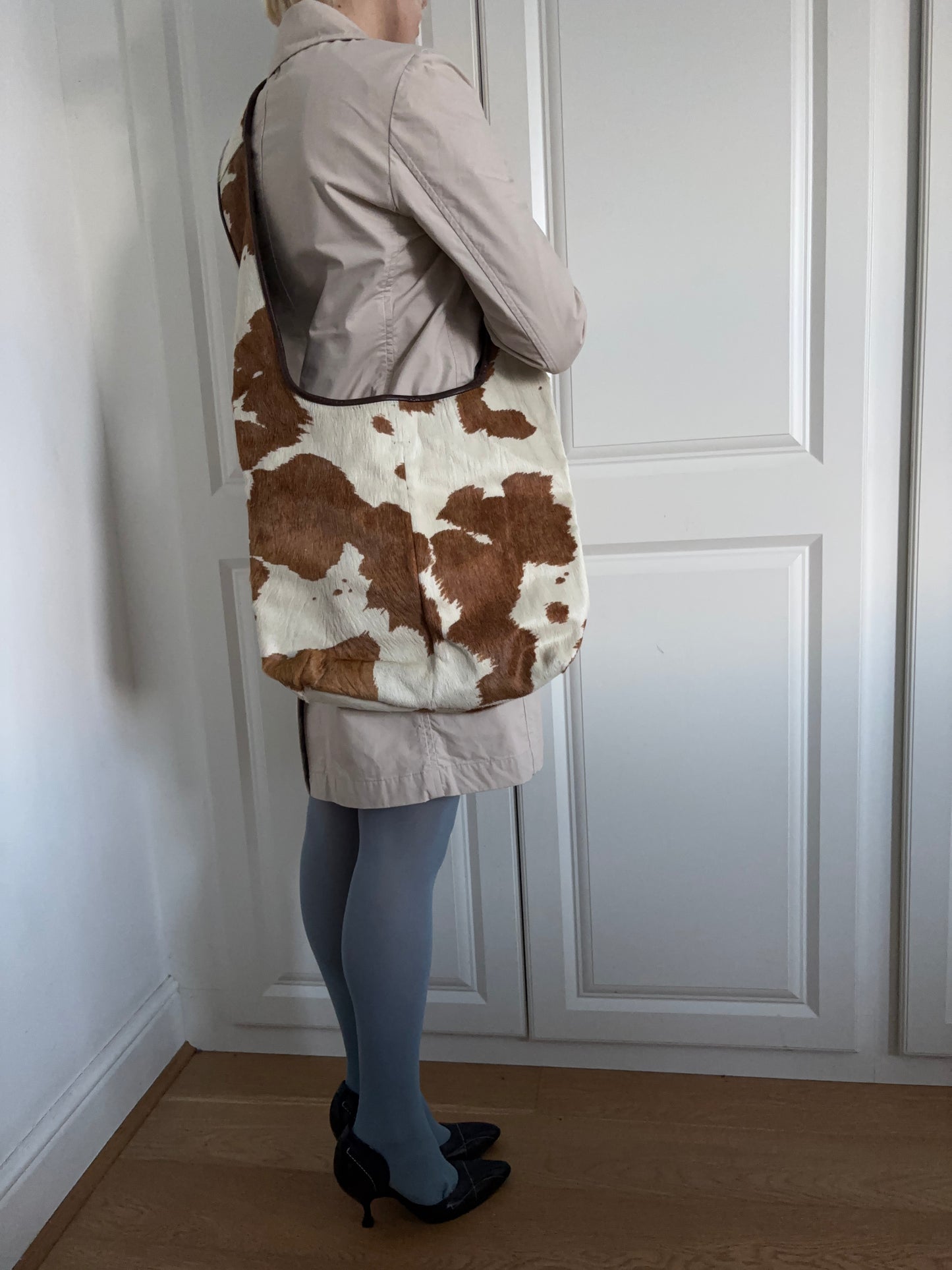 Cowhide Crossbody Bag