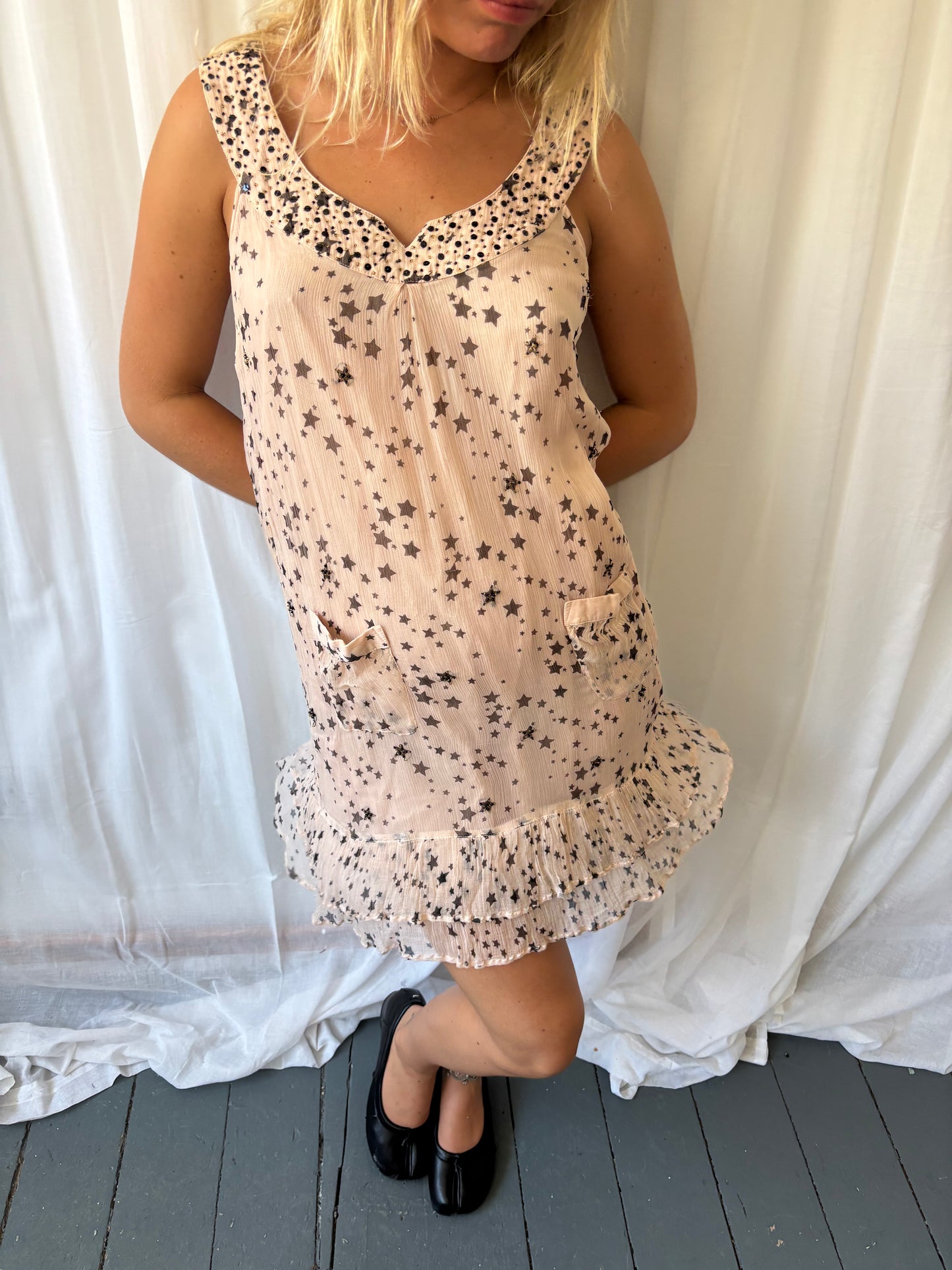 River Island Blush Star Dress
