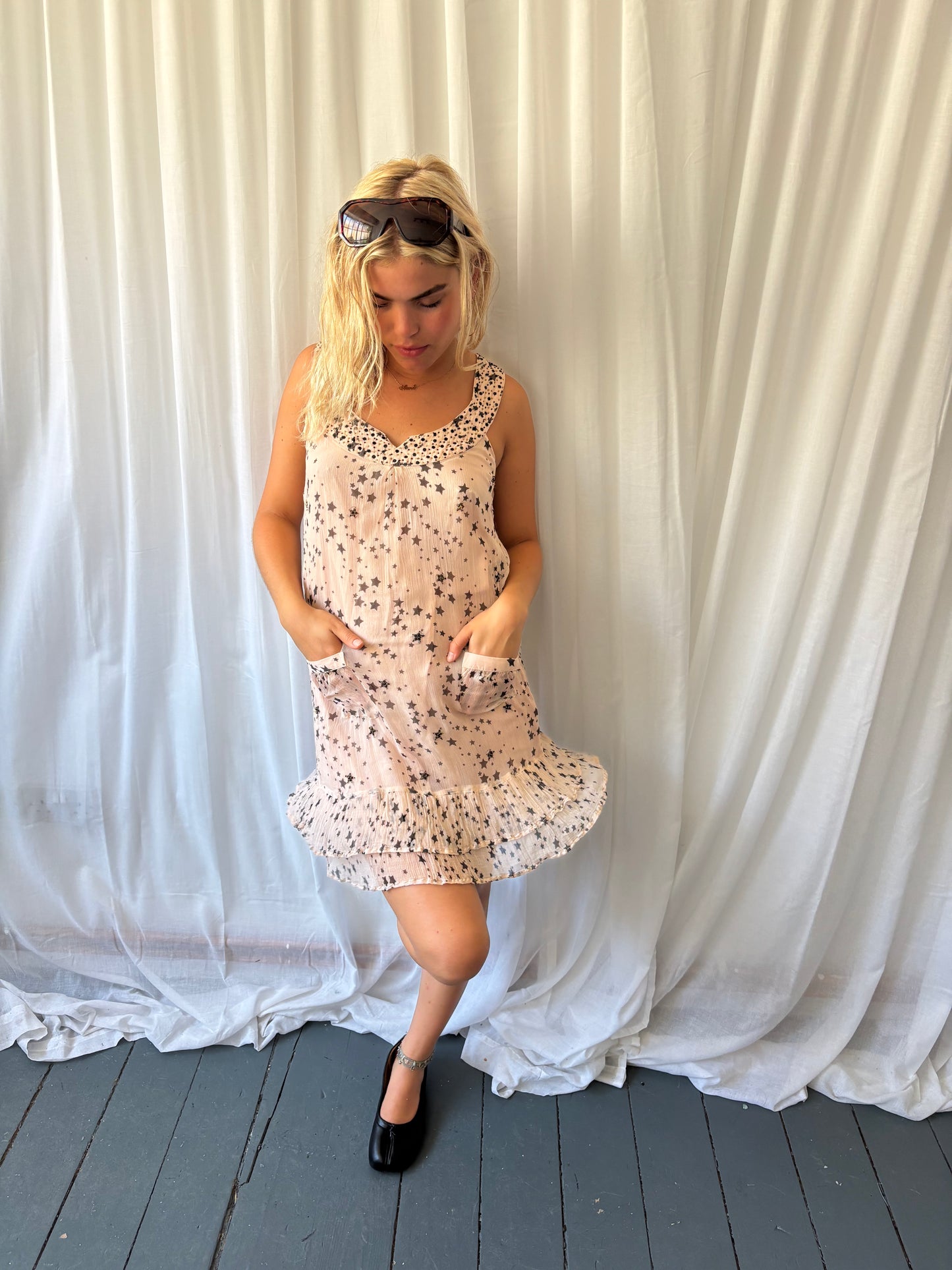 River Island Blush Star Dress