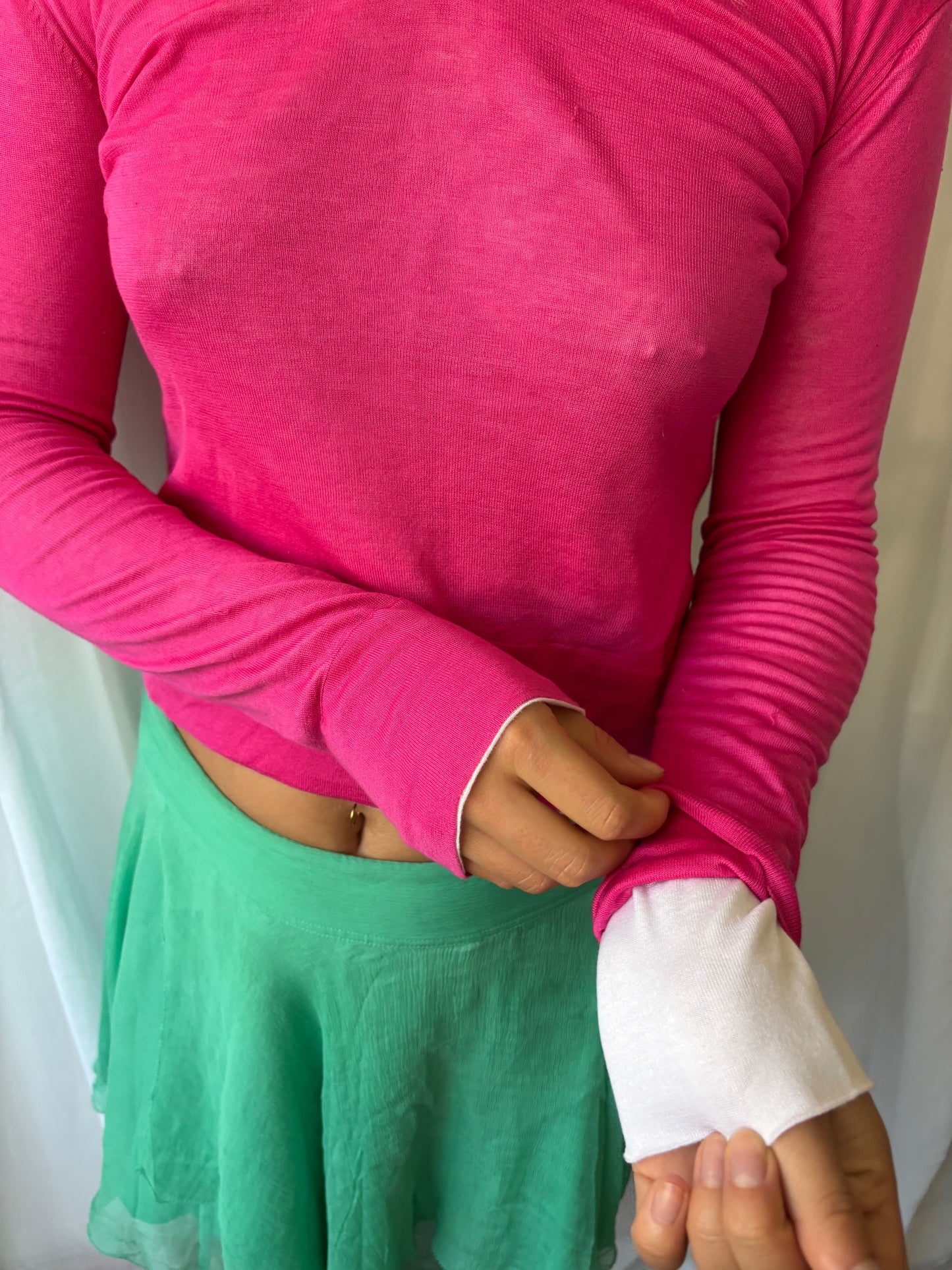 Ben de Lisi Pink Knit Top