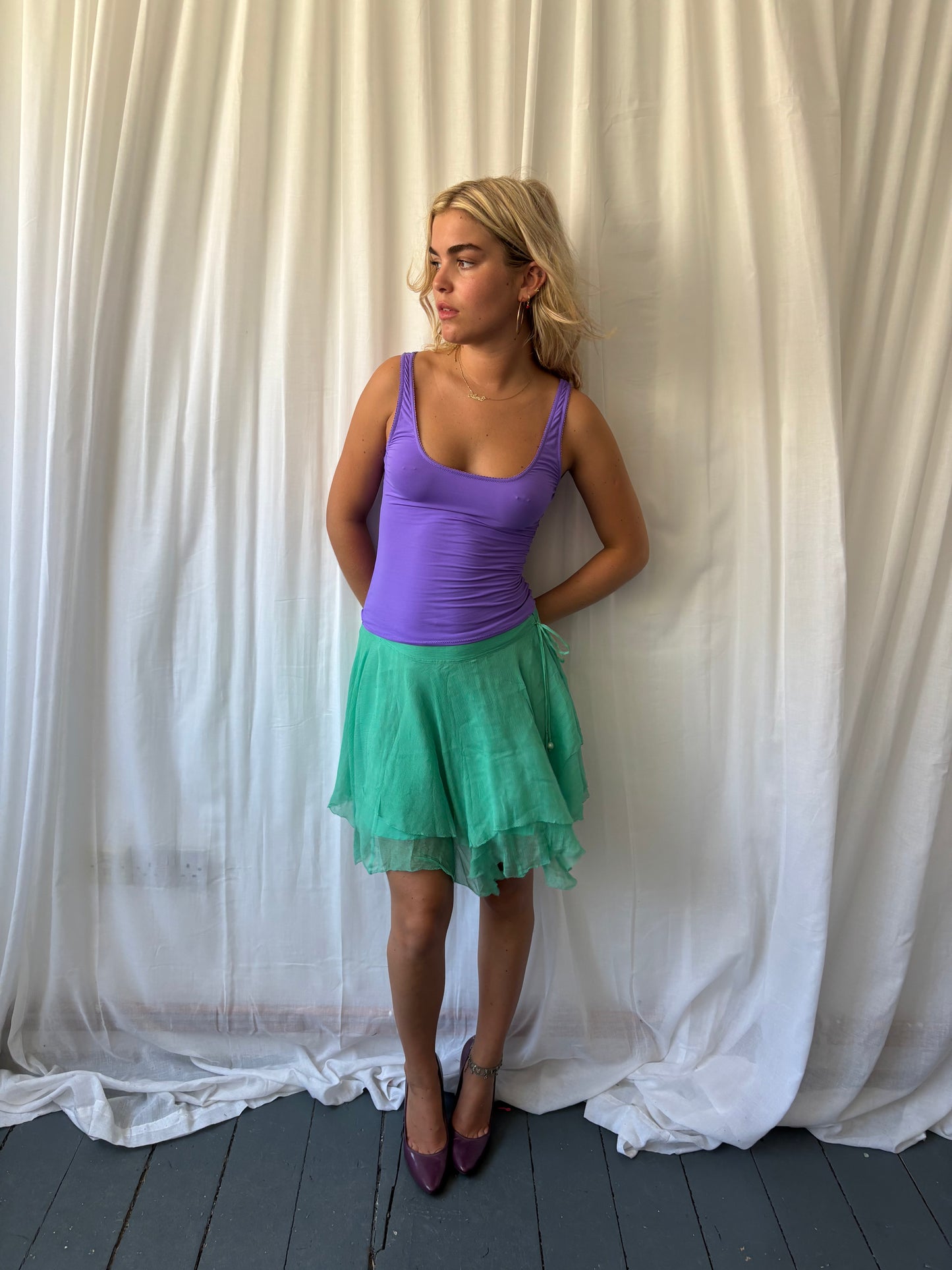 Ted Baker Jade Silk Skirt