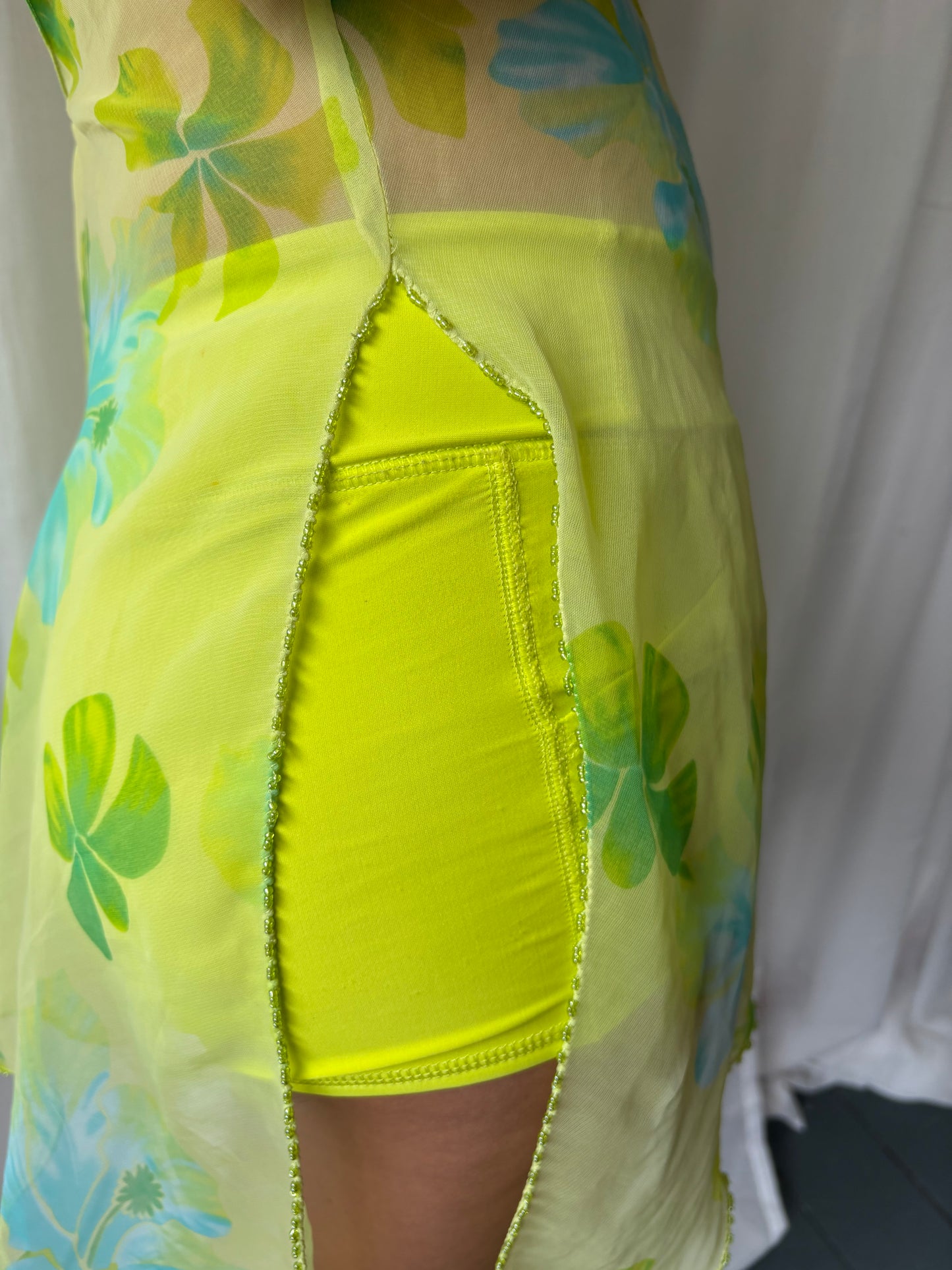 La Senza Yellow Print Slip