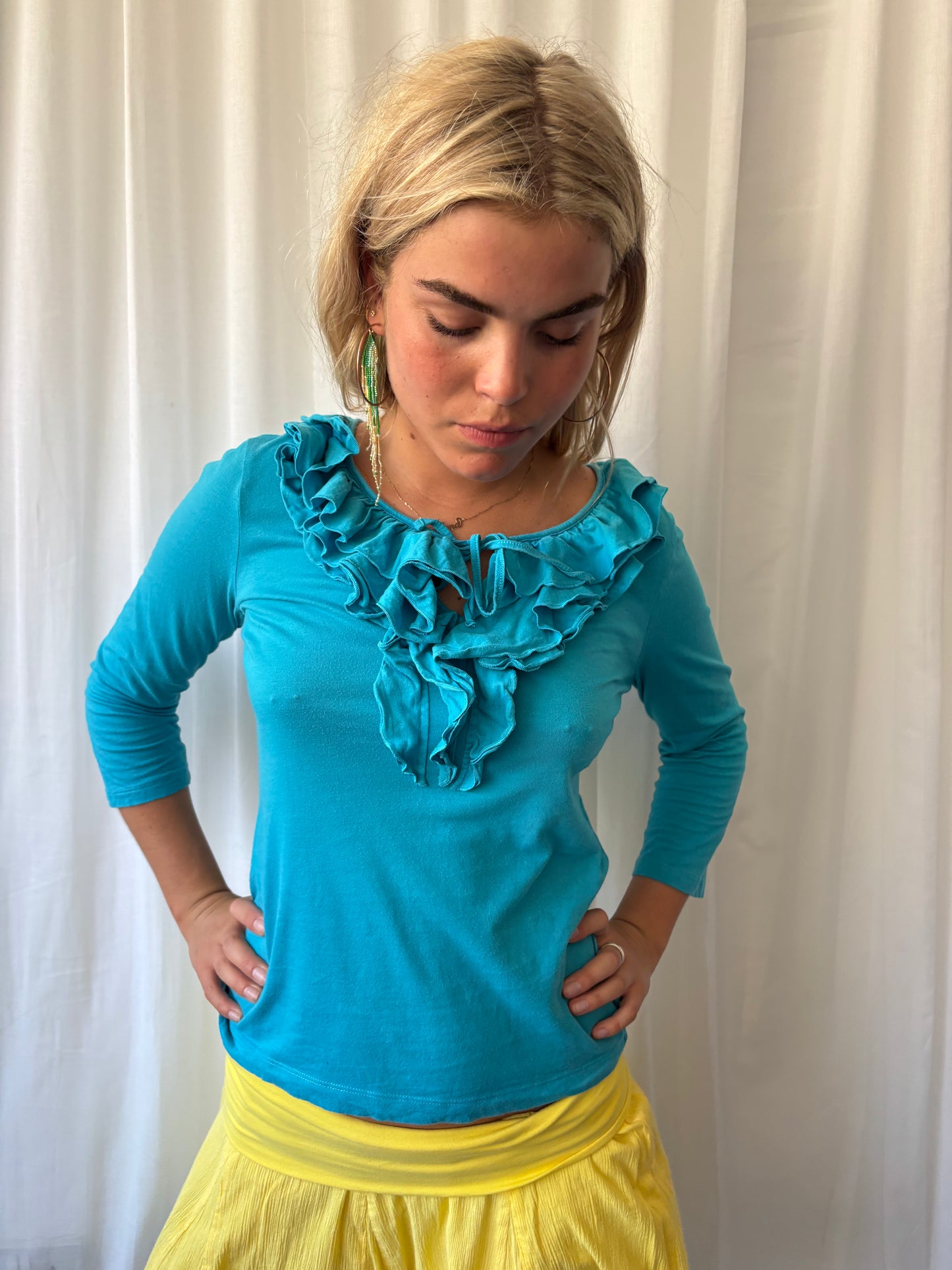 Ralph Lauren Turquoise Top