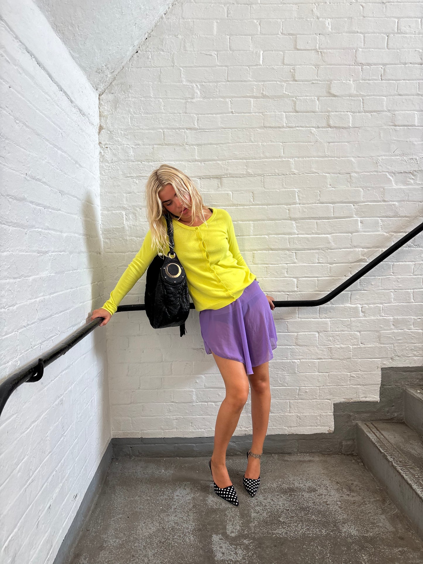 Purple Sheer Ballet Skirt