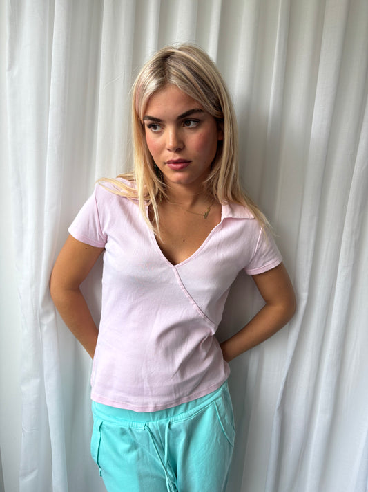 Benetton Pale Pink Top