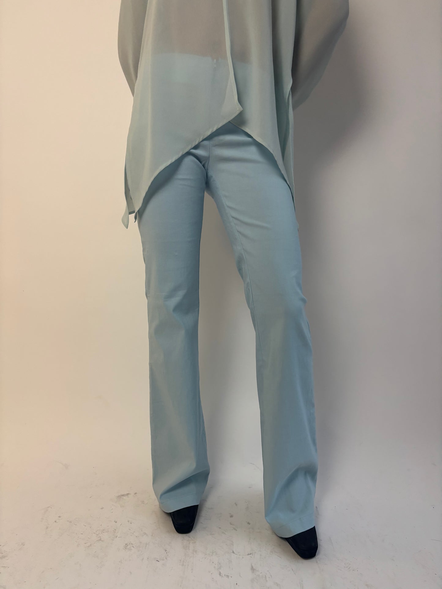 Morgan Baby Blue Trousers