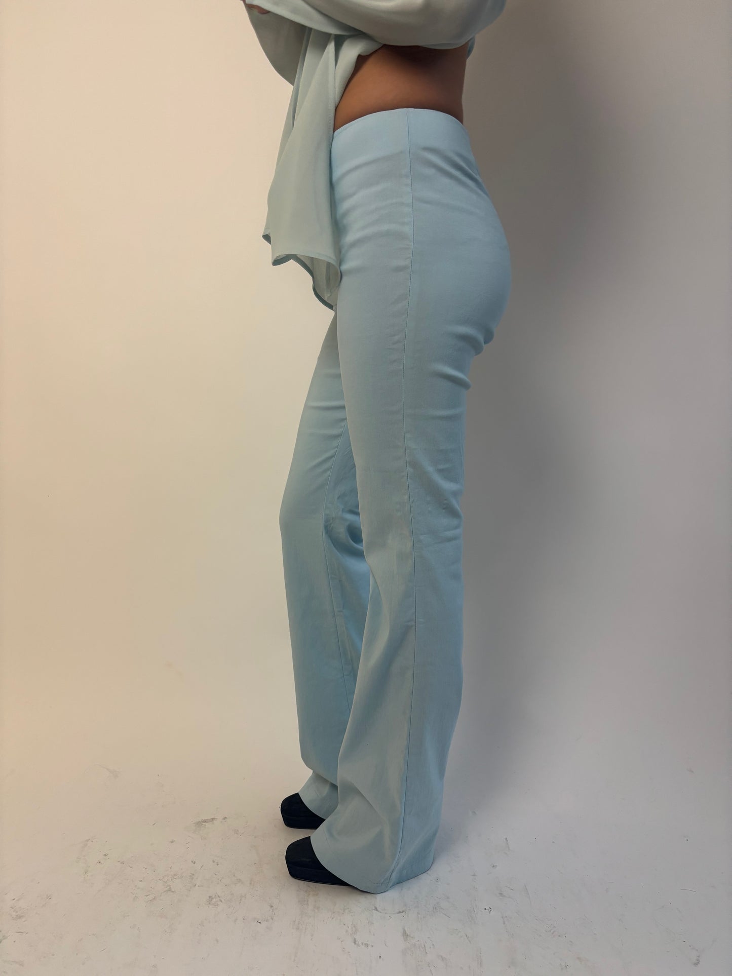 Morgan Baby Blue Trousers