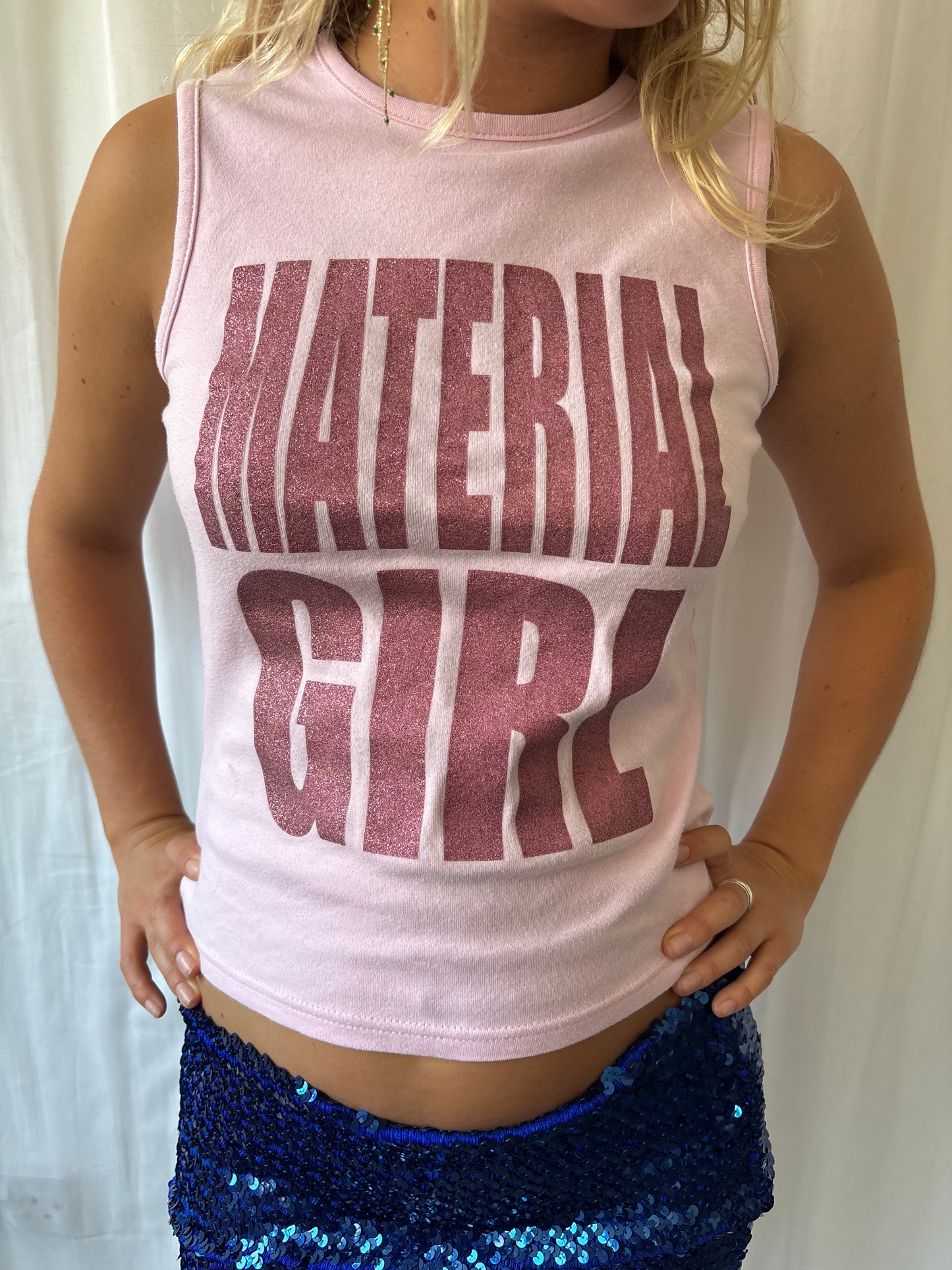 Material Girl Pink Vest