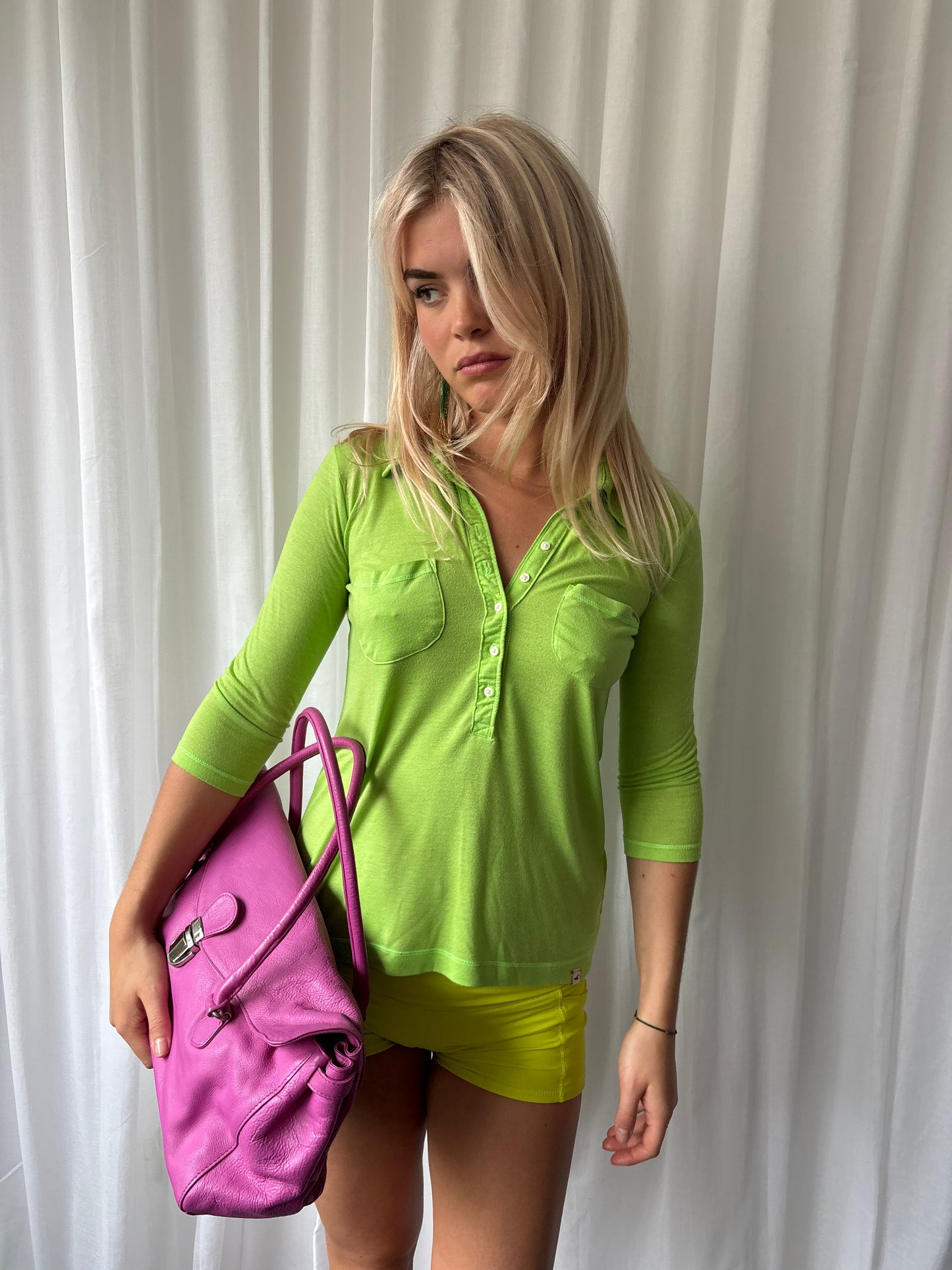 Hollister Lime Green Top