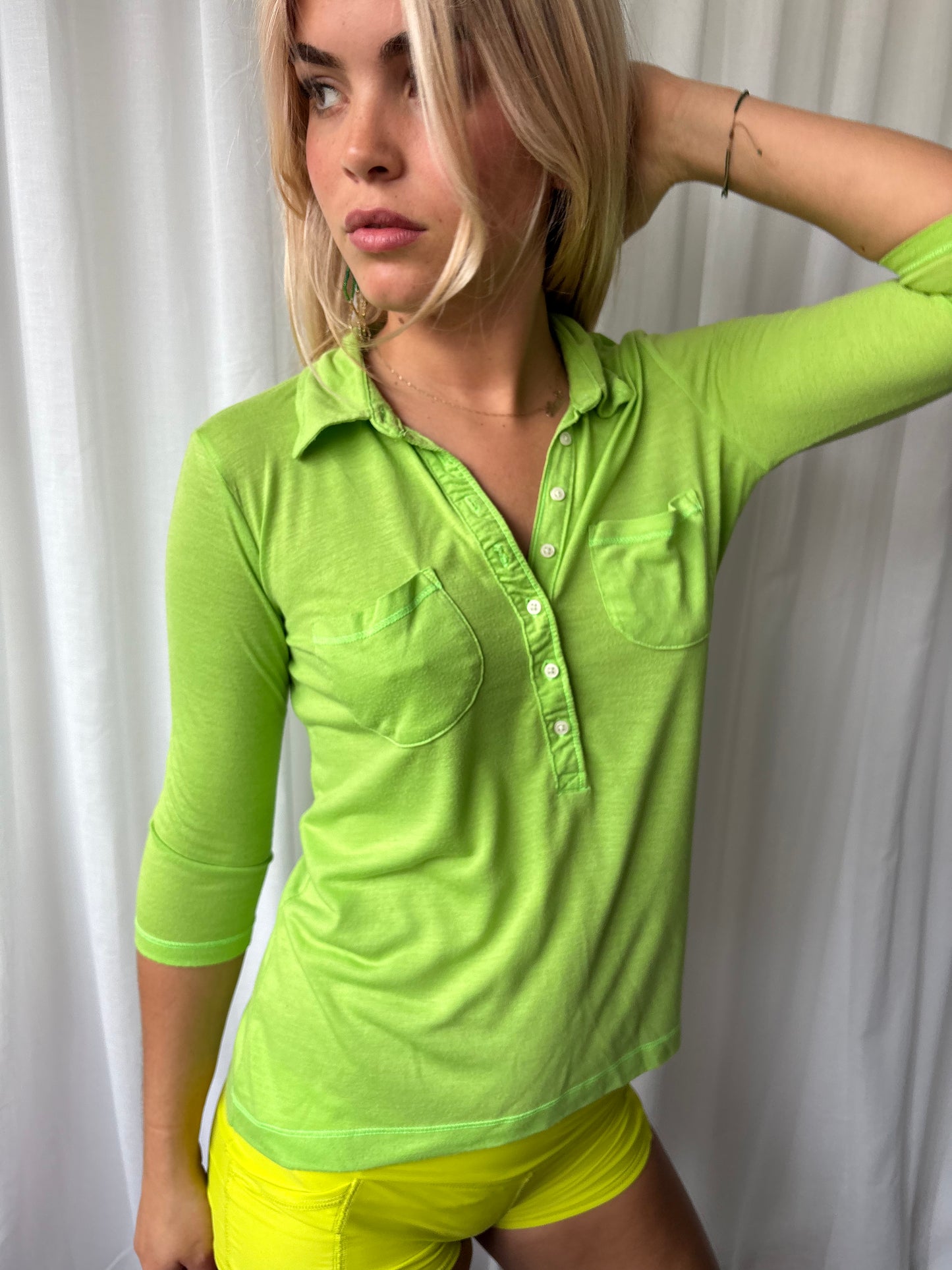 Hollister Lime Green Top