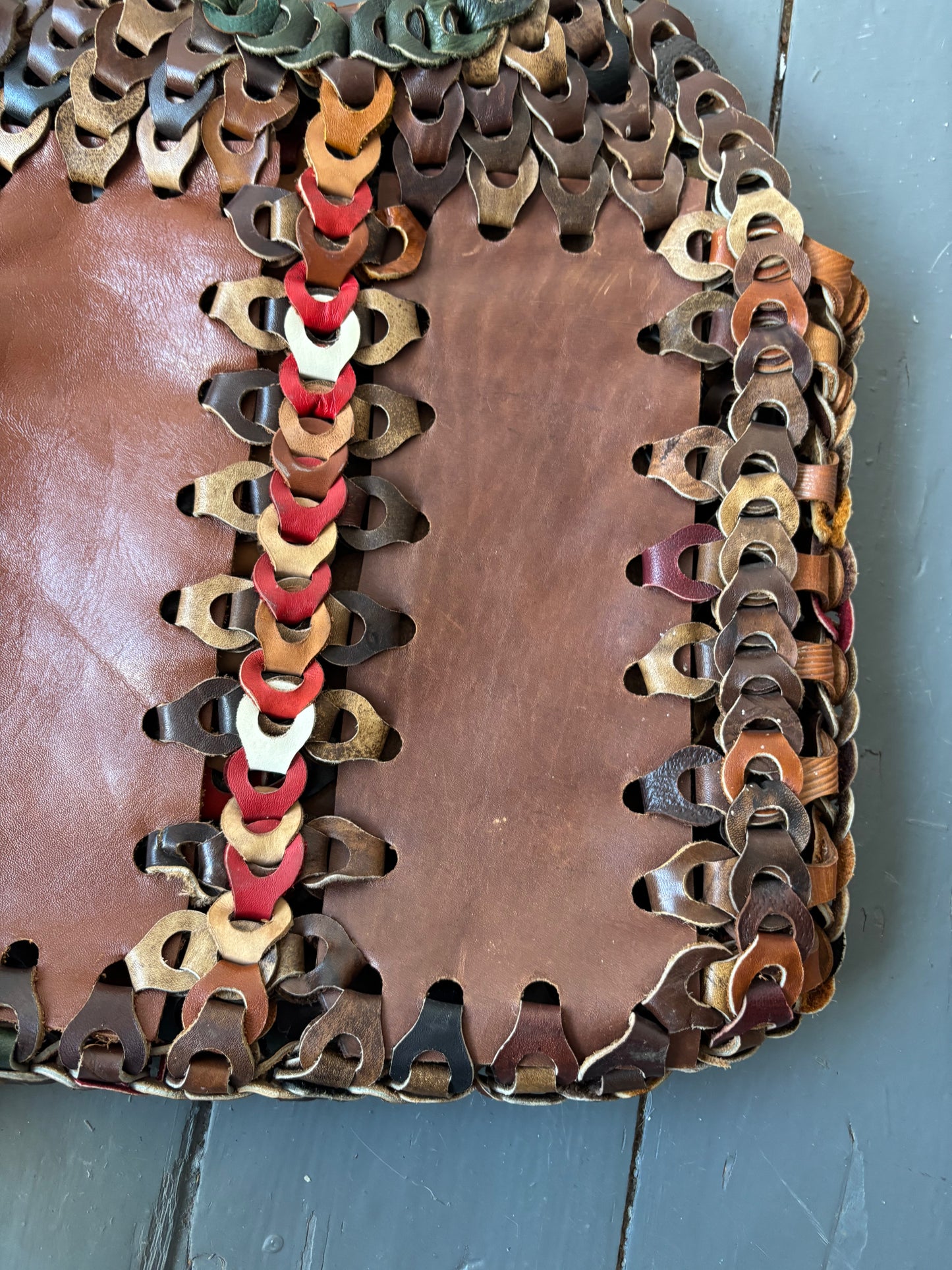 Vintage Tan Leather Bag