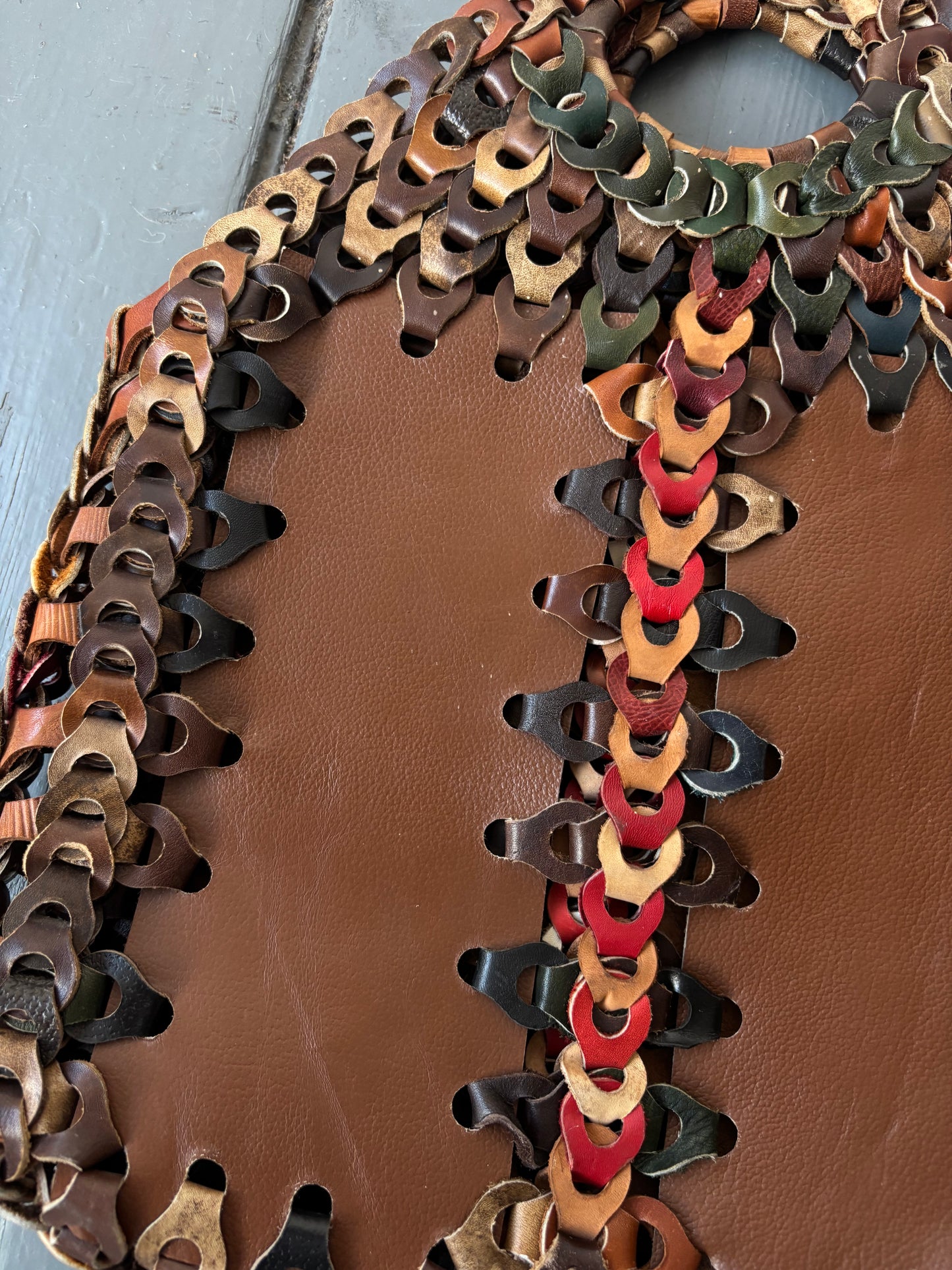 Vintage Tan Leather Bag