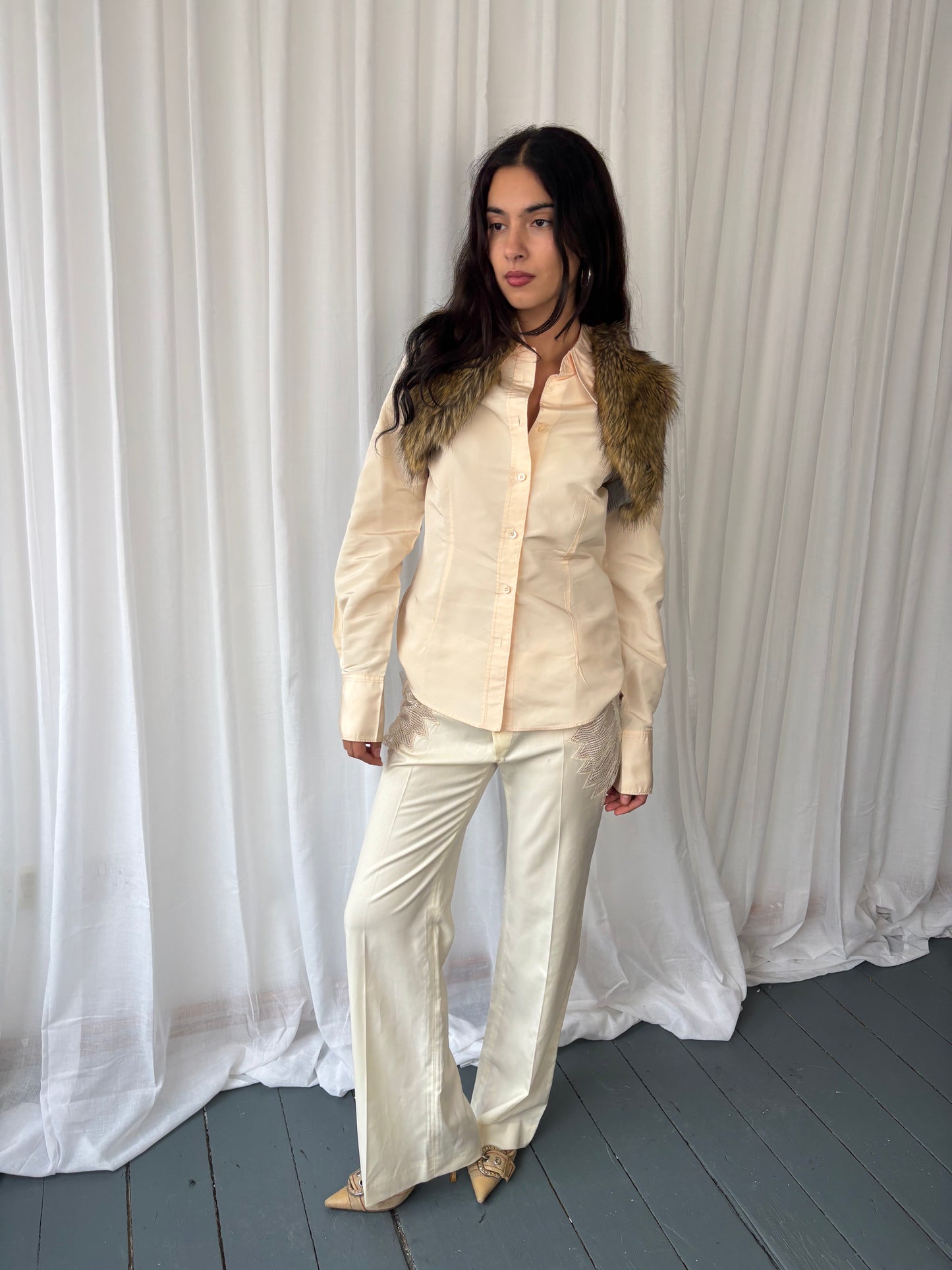 Miu Miu Pale Pink Shirt