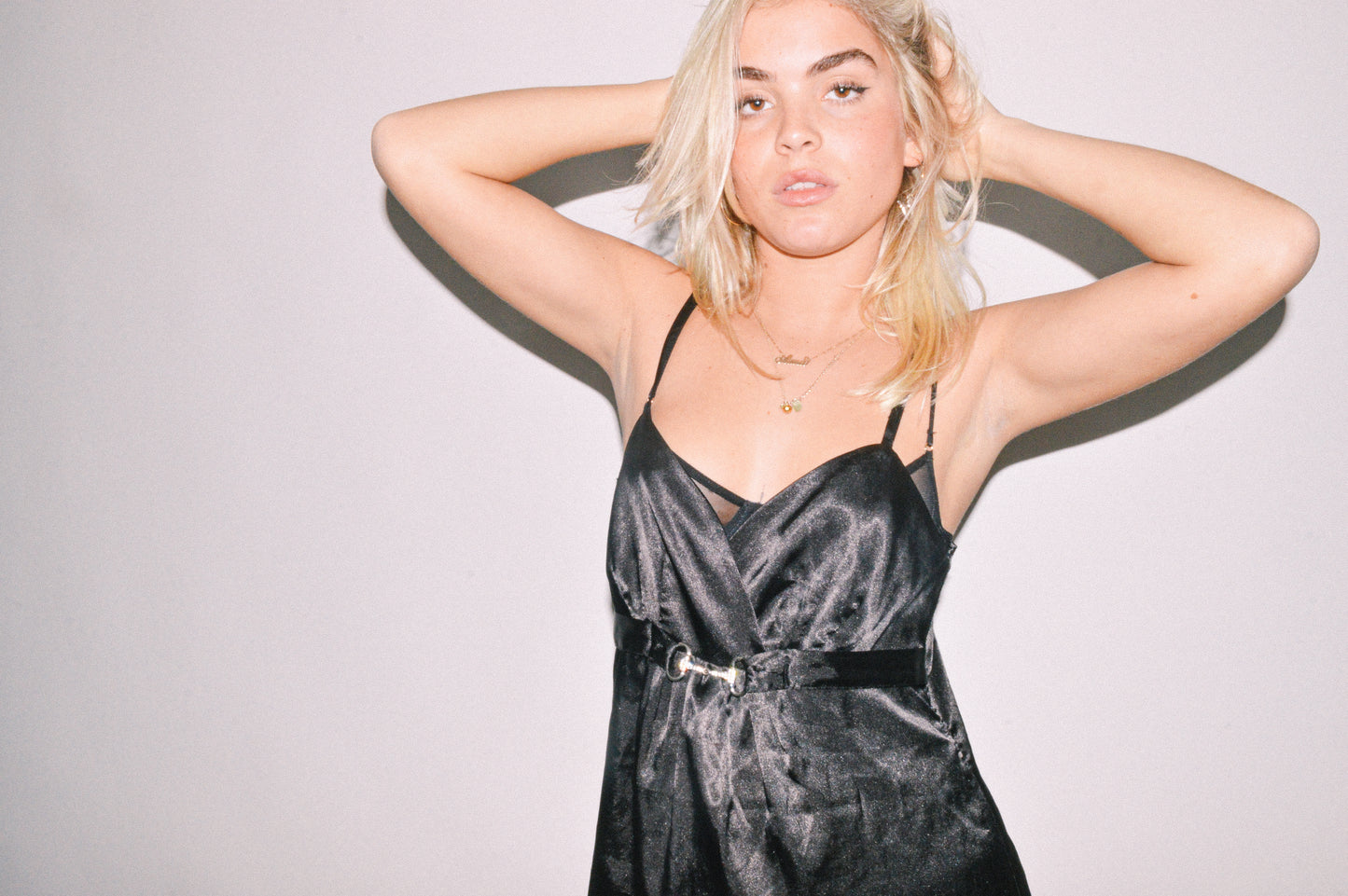 Naracamicie Black Satin Cami