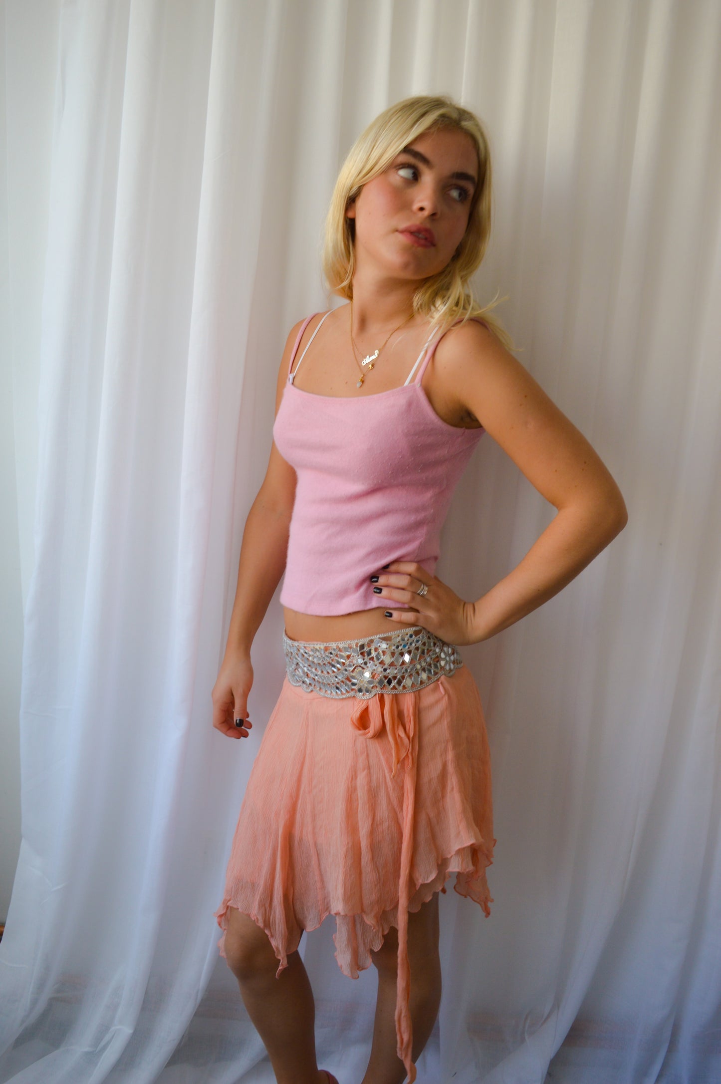 Moschino Angora Pink Cami