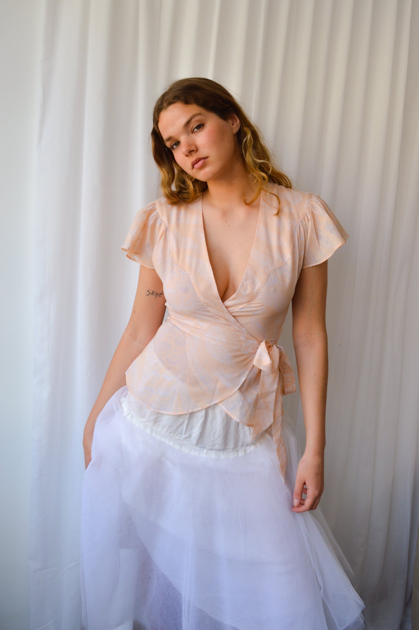 Paul & Joe Peach Blouse