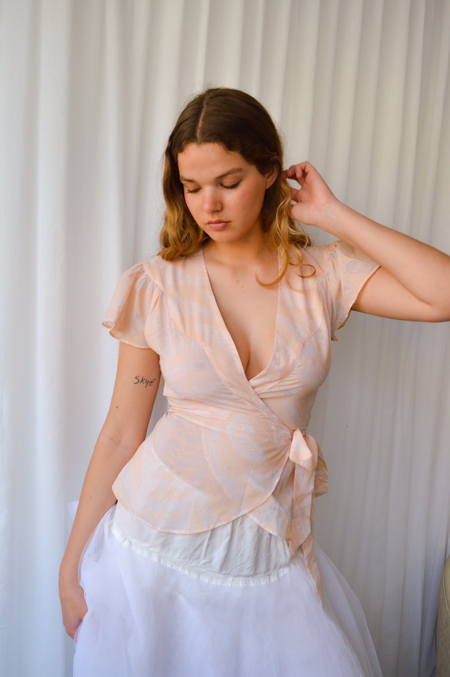 Paul & Joe Peach Blouse