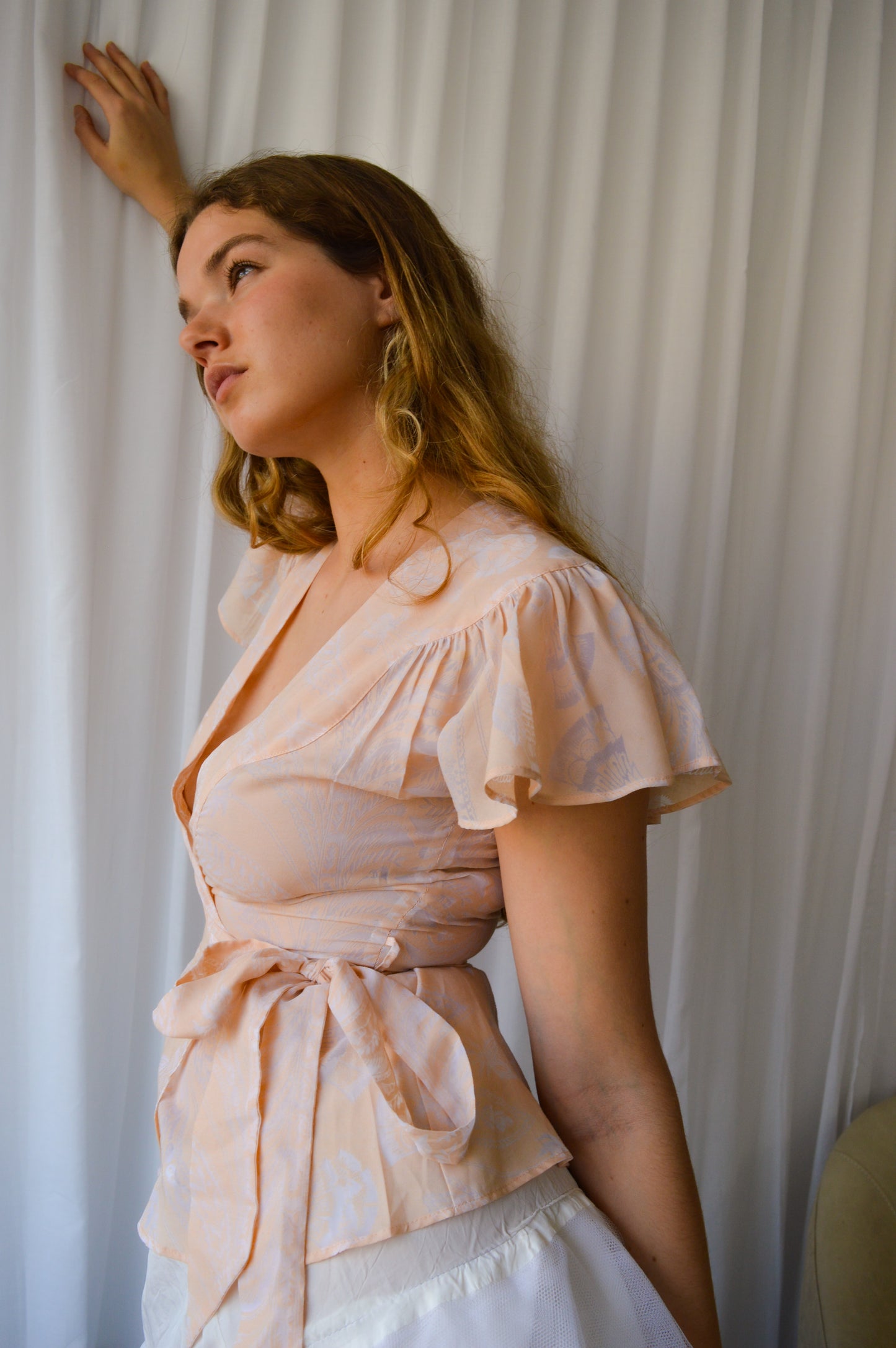 Paul & Joe Peach Blouse