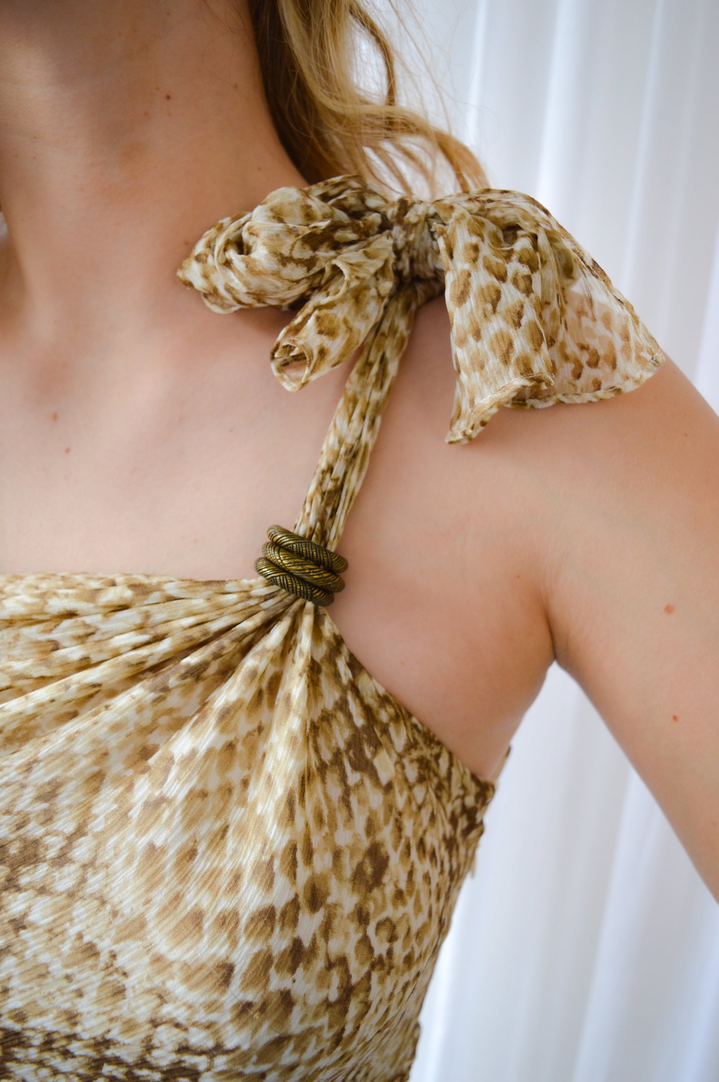 Ralph Lauren Snake Print Dress