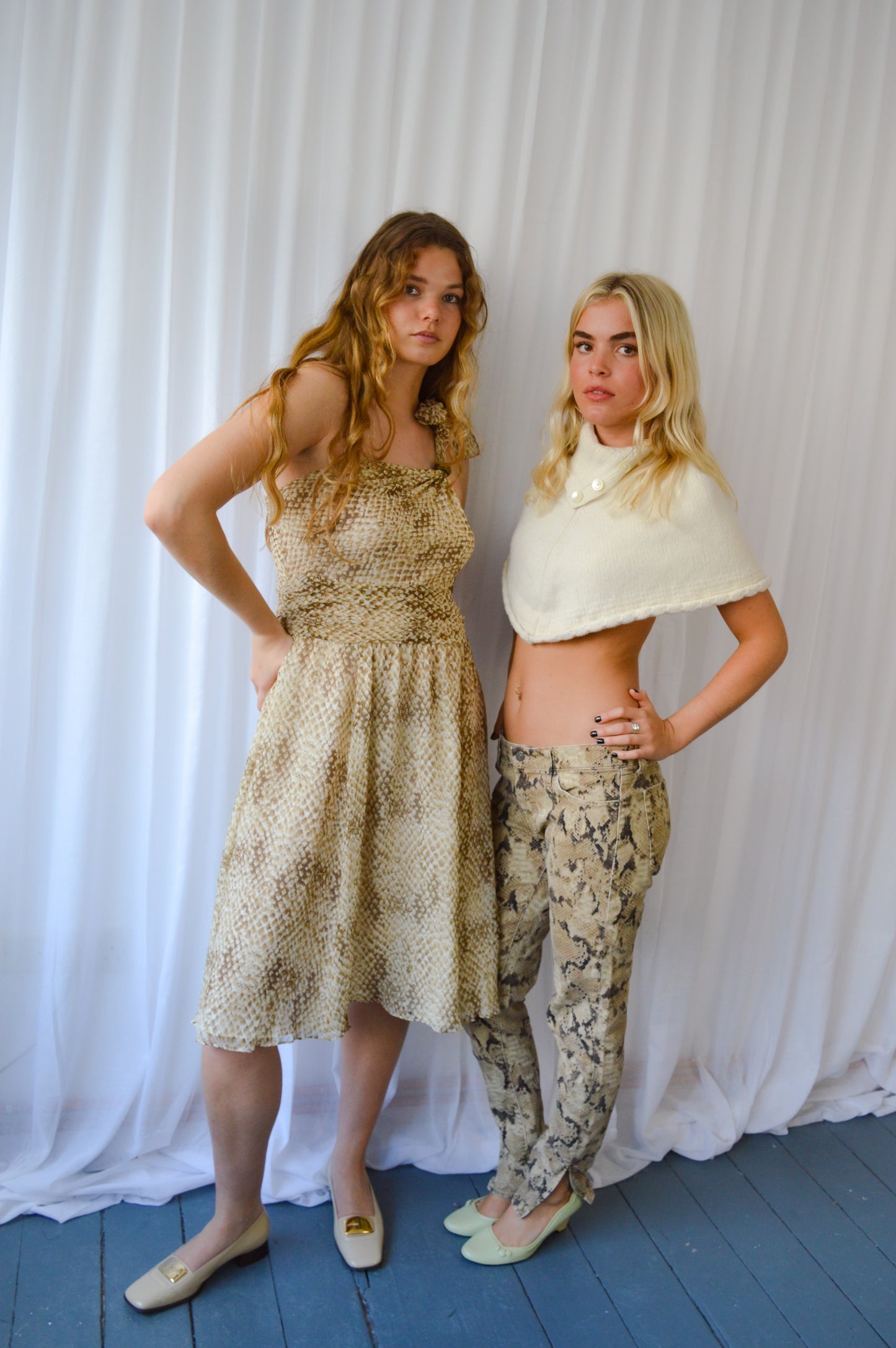 Ralph Lauren Snake Print Dress